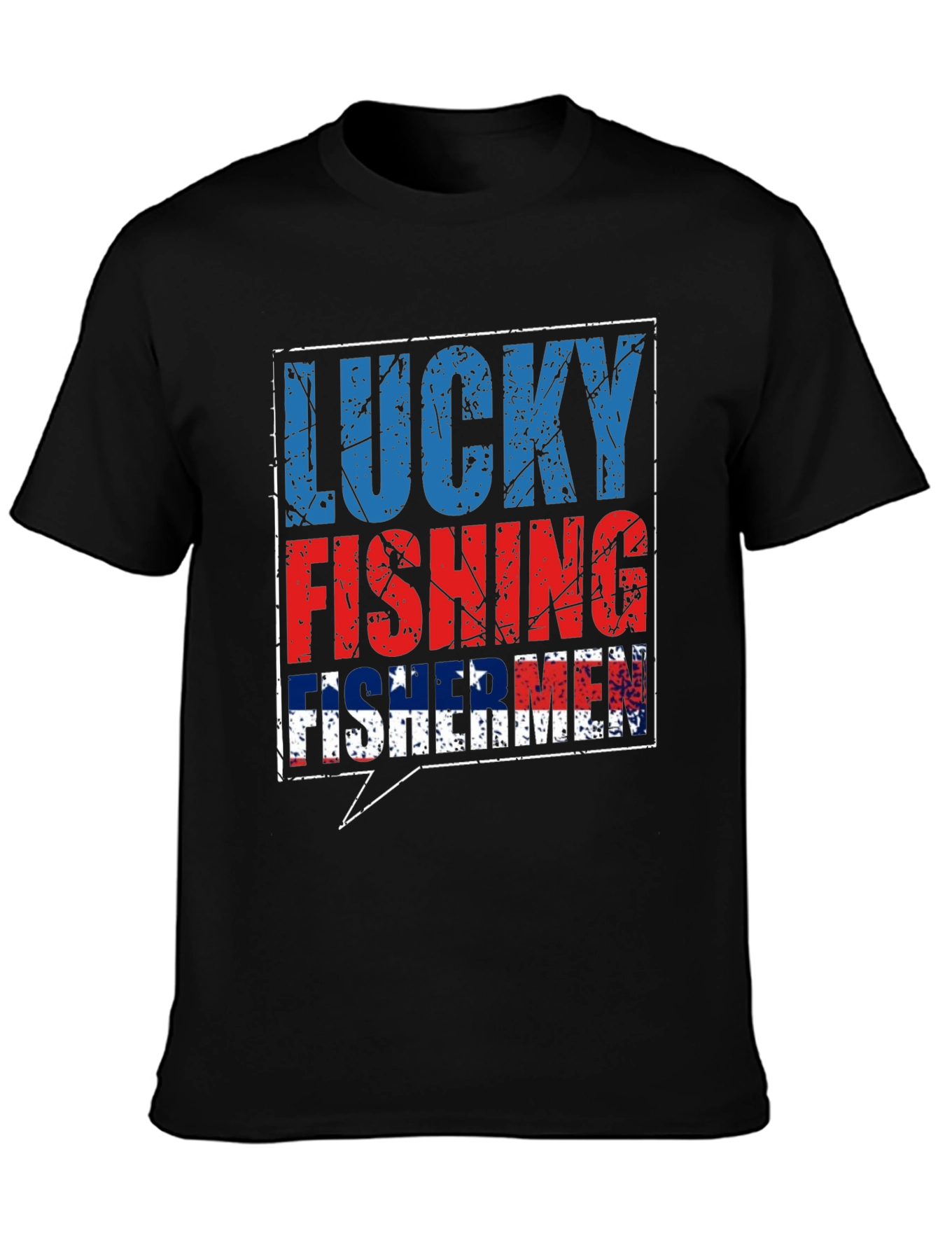 Lucky Fishing Fisherman T-Shirt