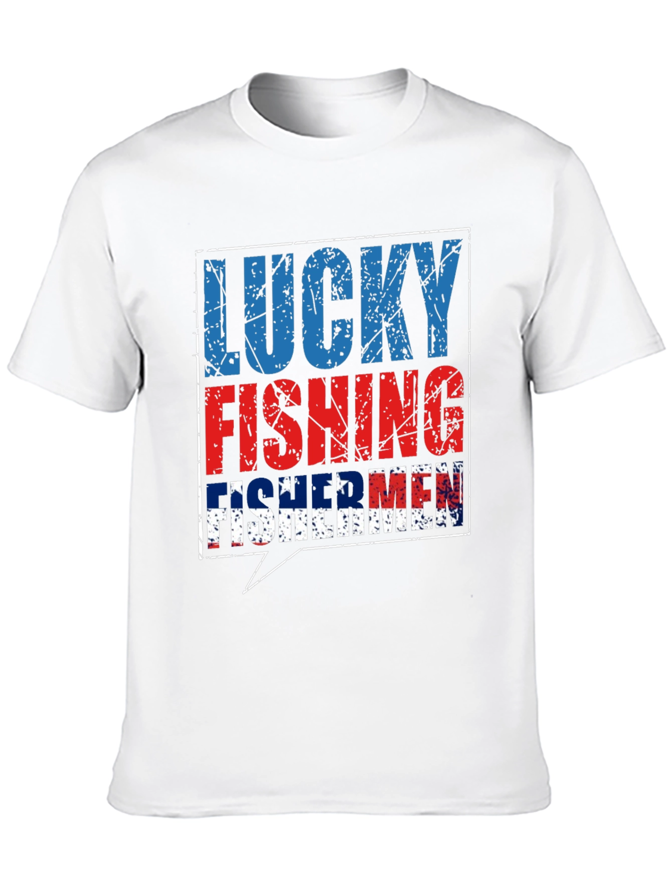 Lucky Fishing Fisherman T-Shirt