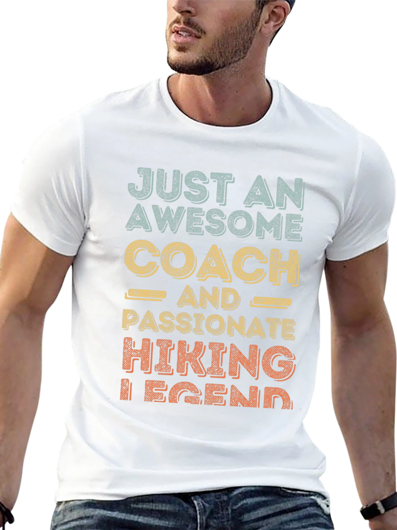 Awesome Coach Hiking Legend T-Shirt