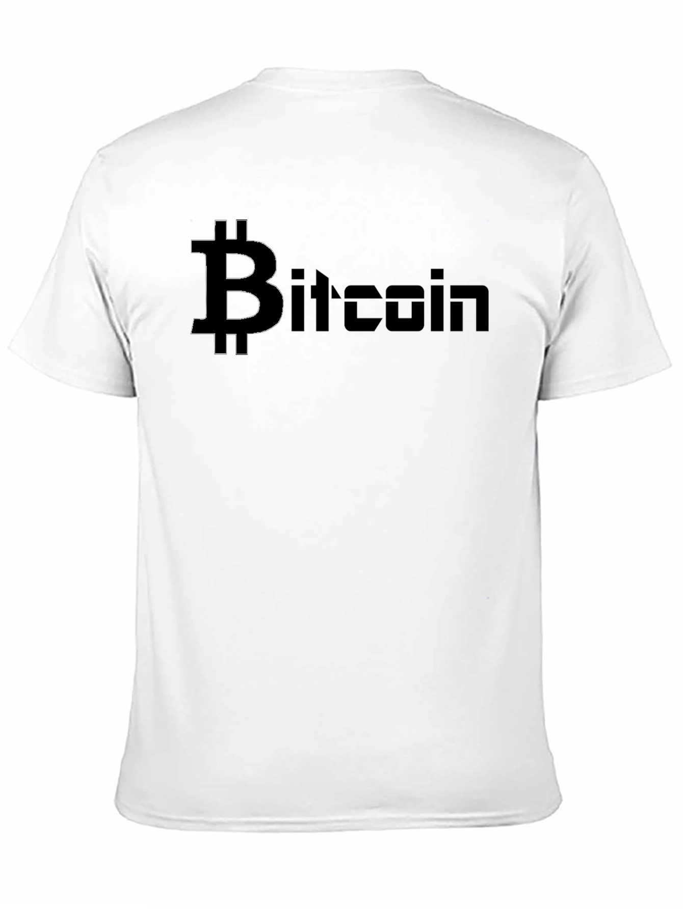 Bitcoin Black T-Shirt Crypto Currency Tee