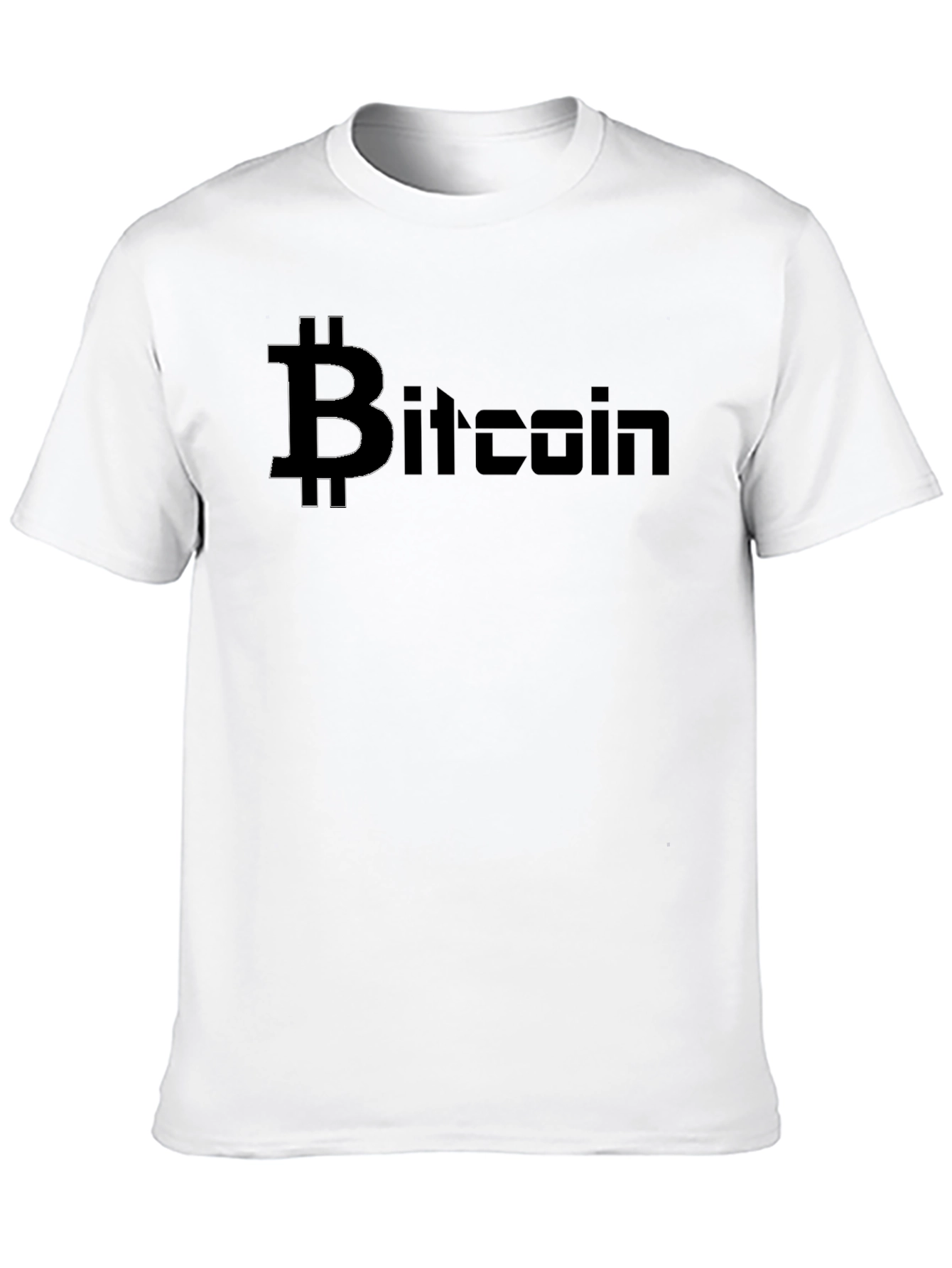 Bitcoin Black T-Shirt Crypto Currency Tee