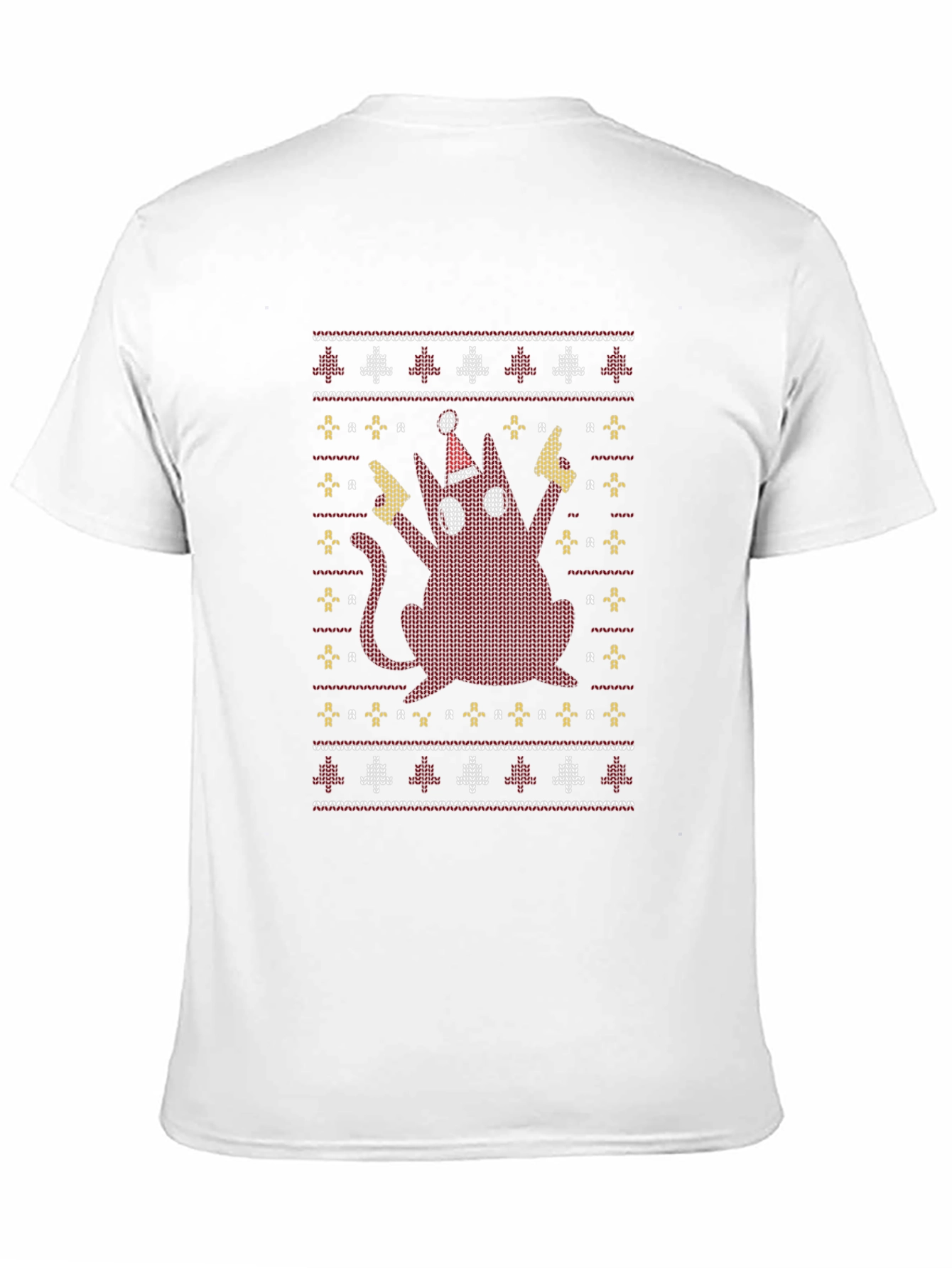Festive Cat Christmas T-Shirt