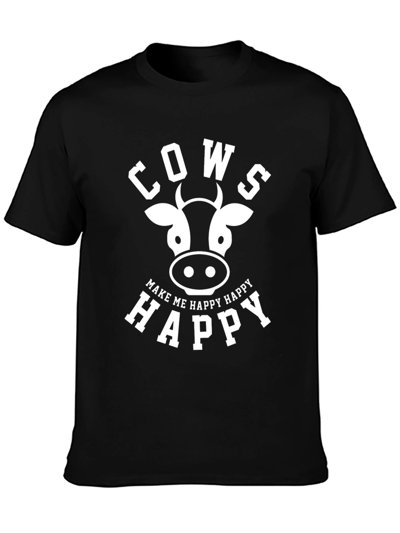 Cows Make Me Happy T-Shirt