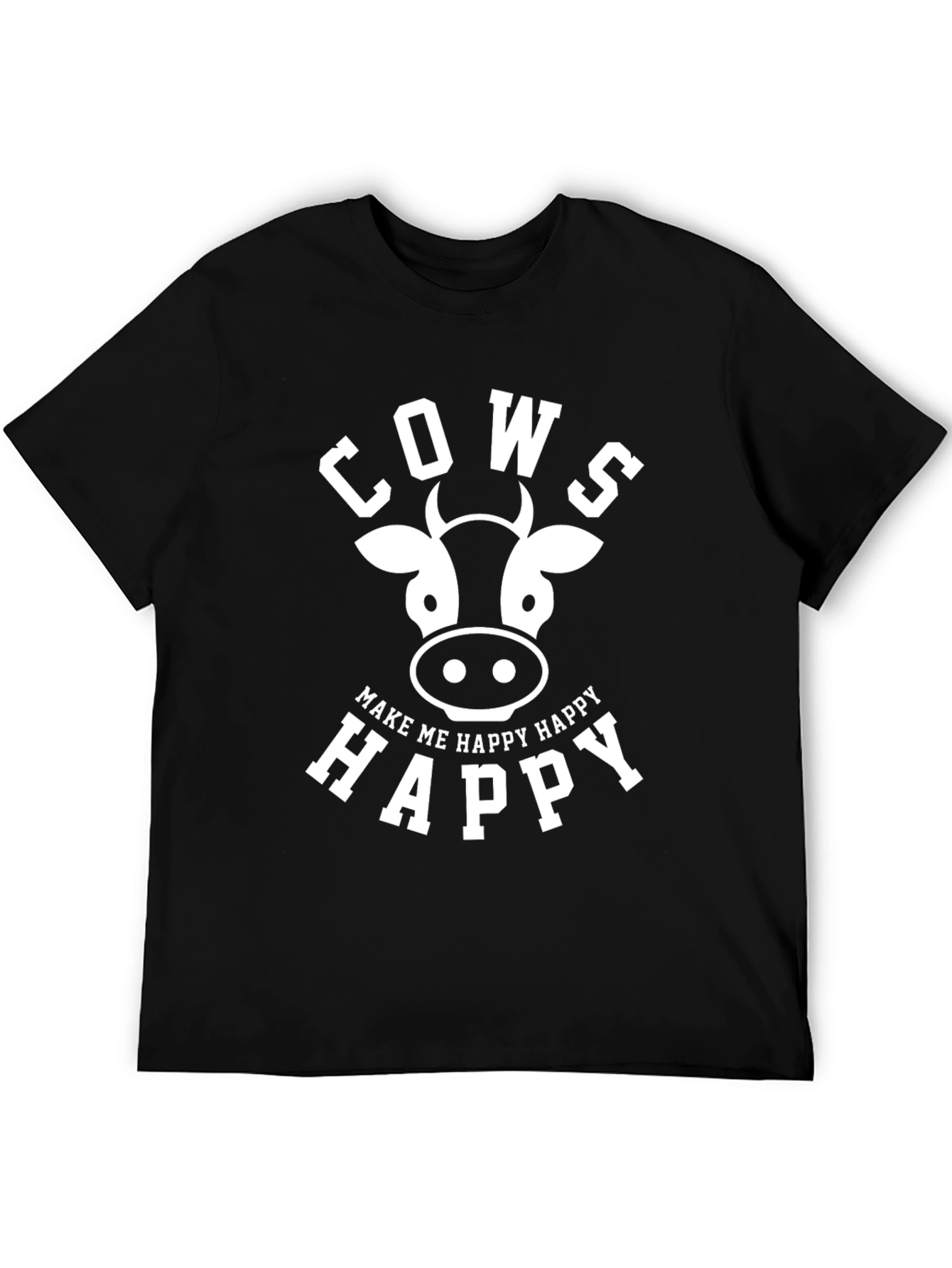 Cows Make Me Happy T-Shirt
