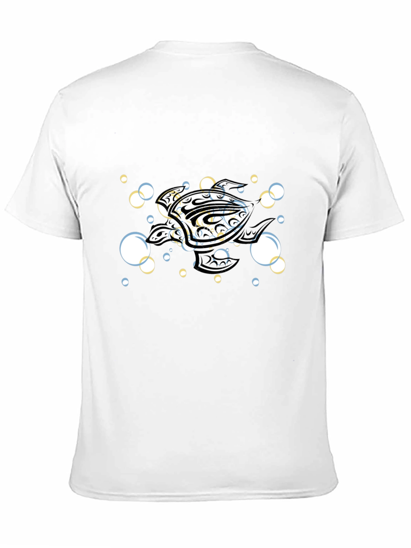 Tribal Turtle T-Shirt - Black