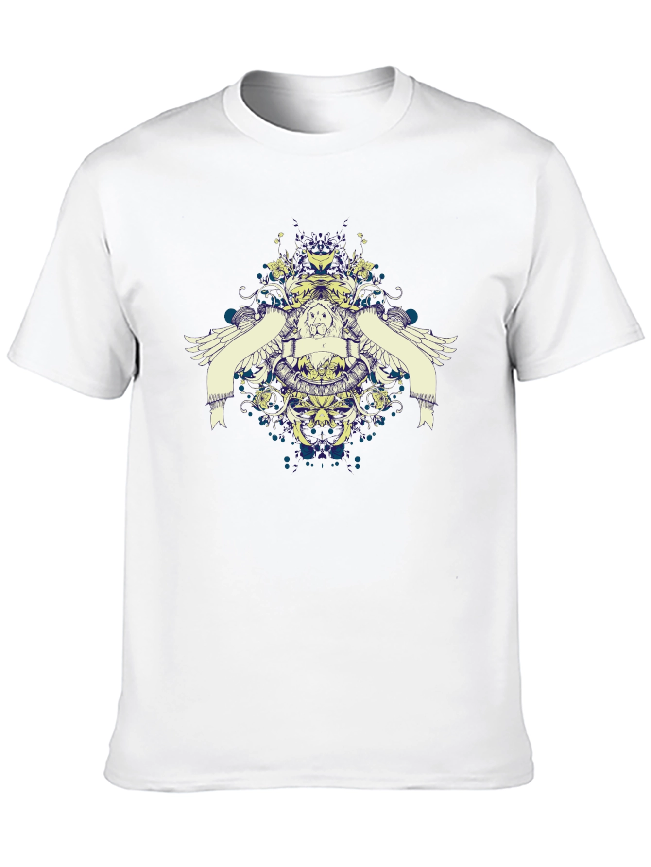Graphic Print Black Casual T-Shirt