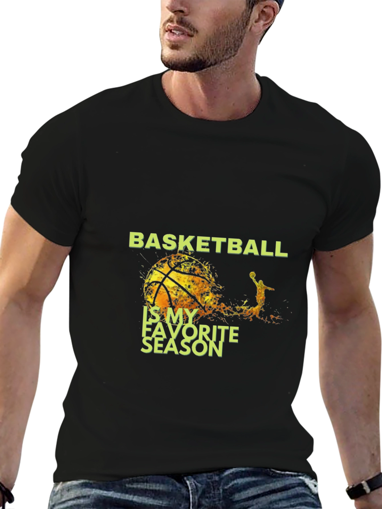 Basketball Favorite Season Graphic Tee