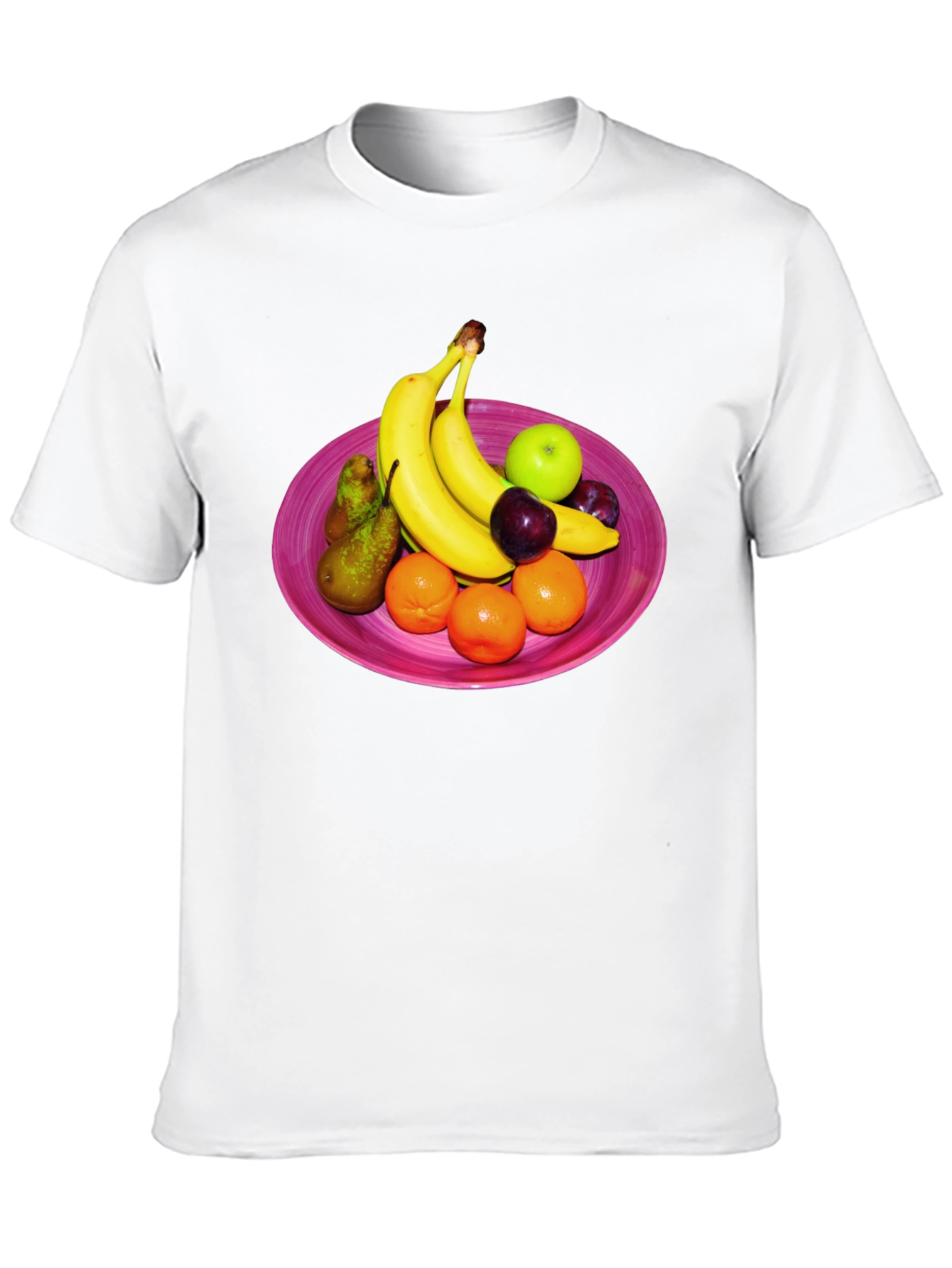 Fruit Bowl Graphic Tee - Casual Style