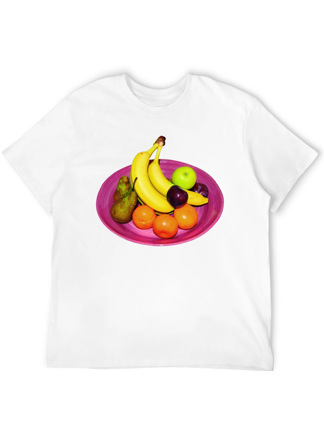 Fruit Bowl Graphic Tee - Casual Style