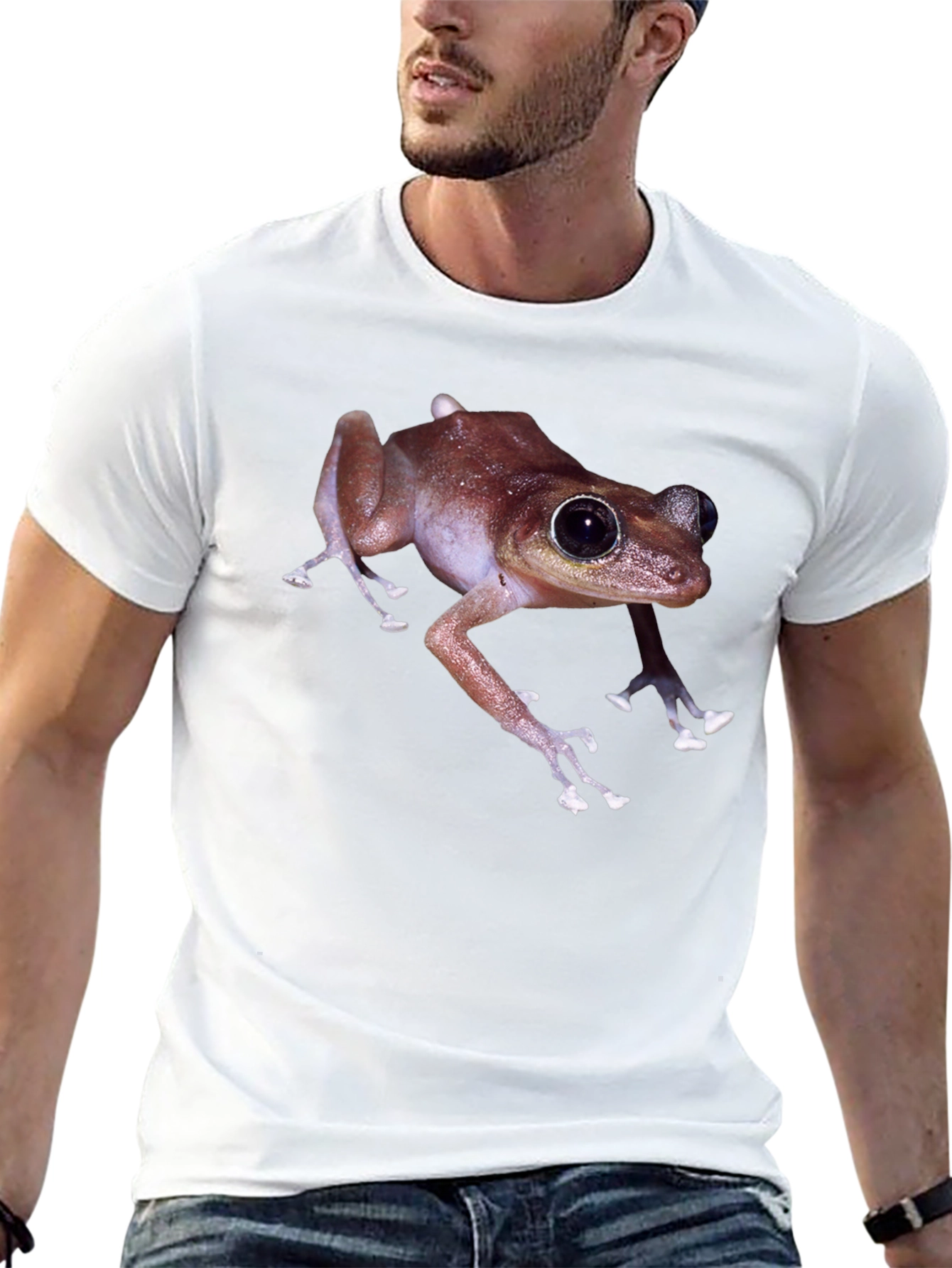 Frog T-Shirt - Black Graphic Tee