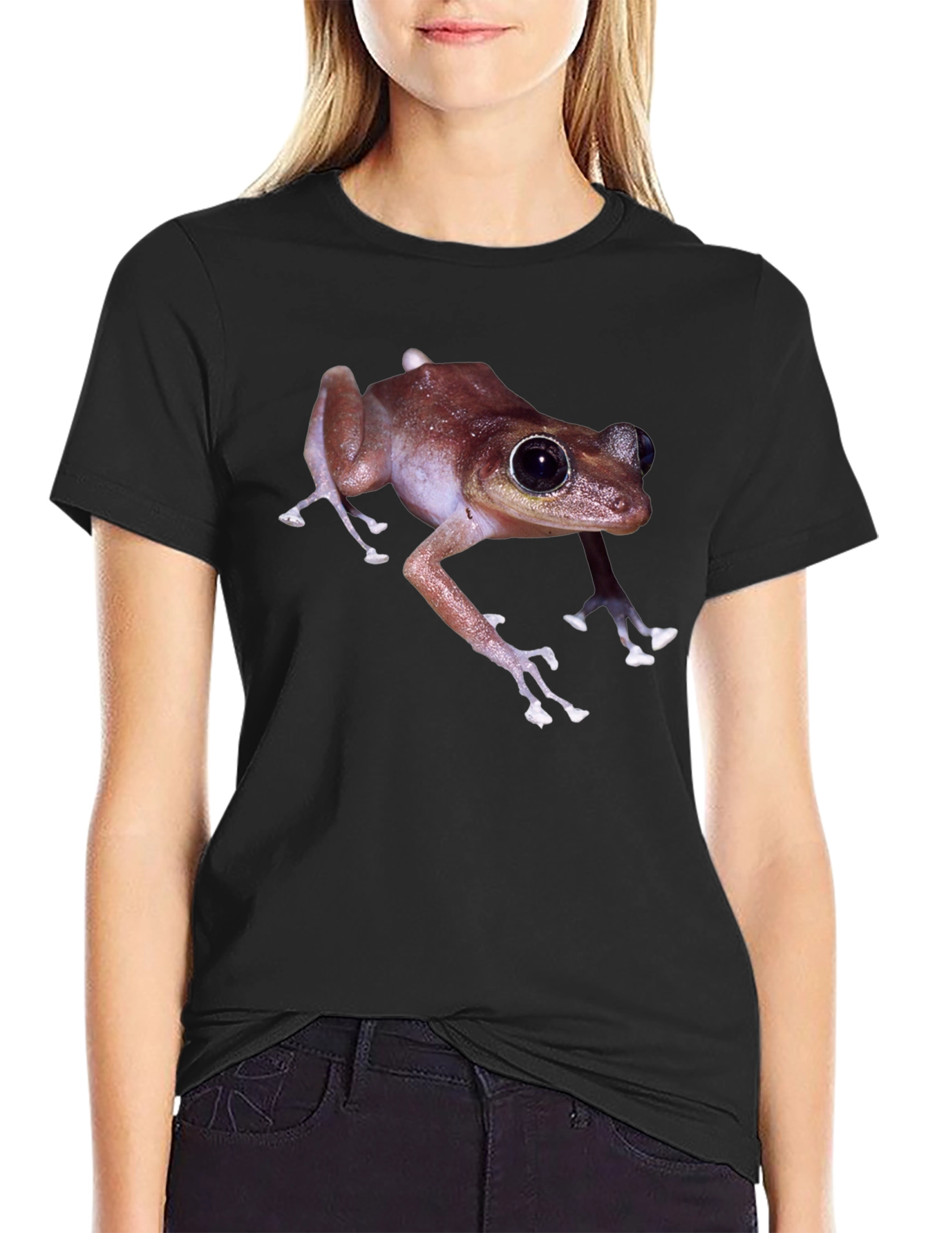 Frog T-Shirt - Black Graphic Tee