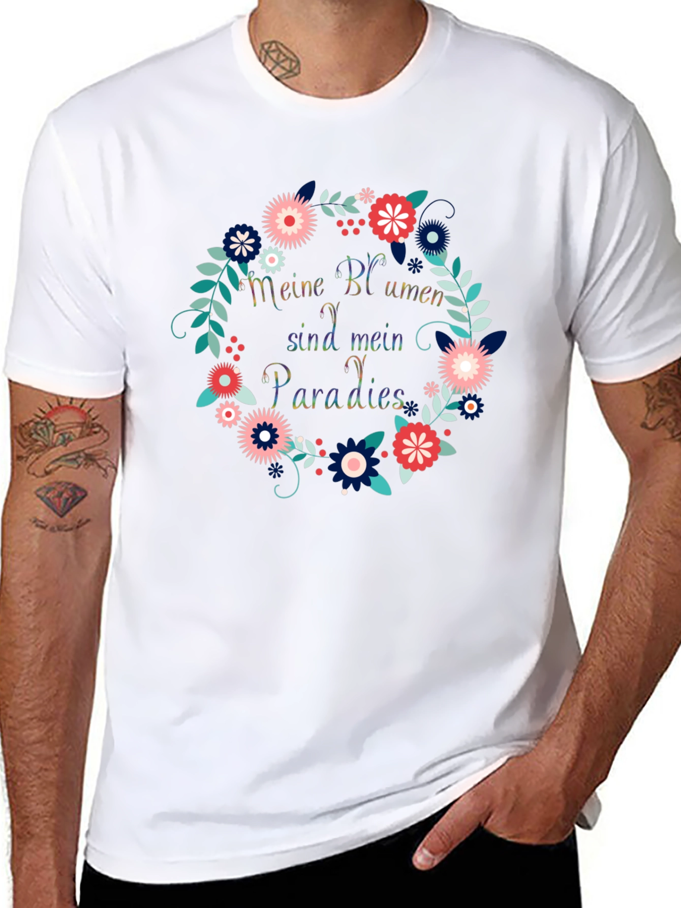 Floral Paradise Graphic Tee