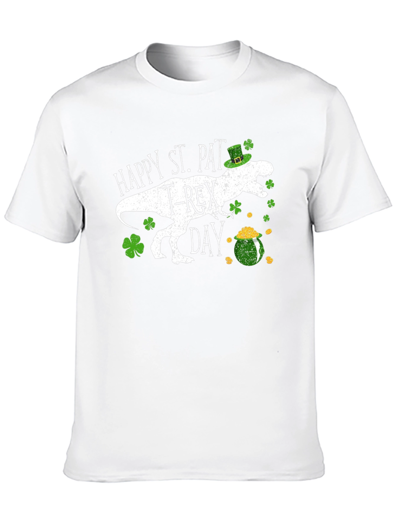 St. Patricks Day T-Rex T-Shirt