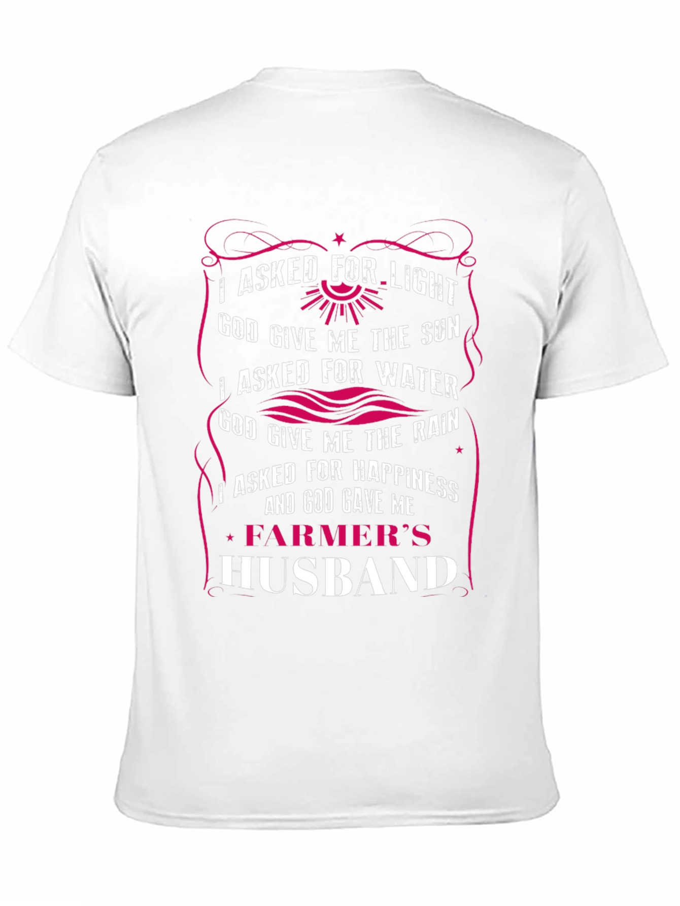 Farmers Husband Graphic Tee - Gift for Men