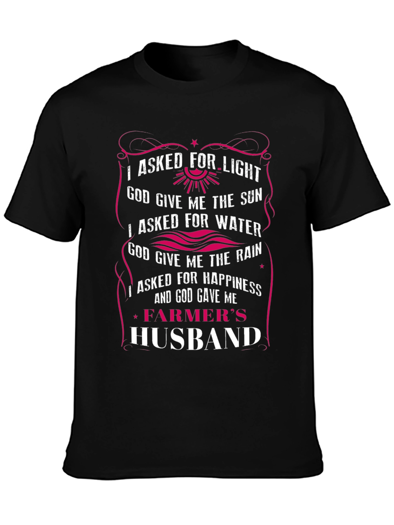 Farmers Husband Graphic Tee - Gift for Men