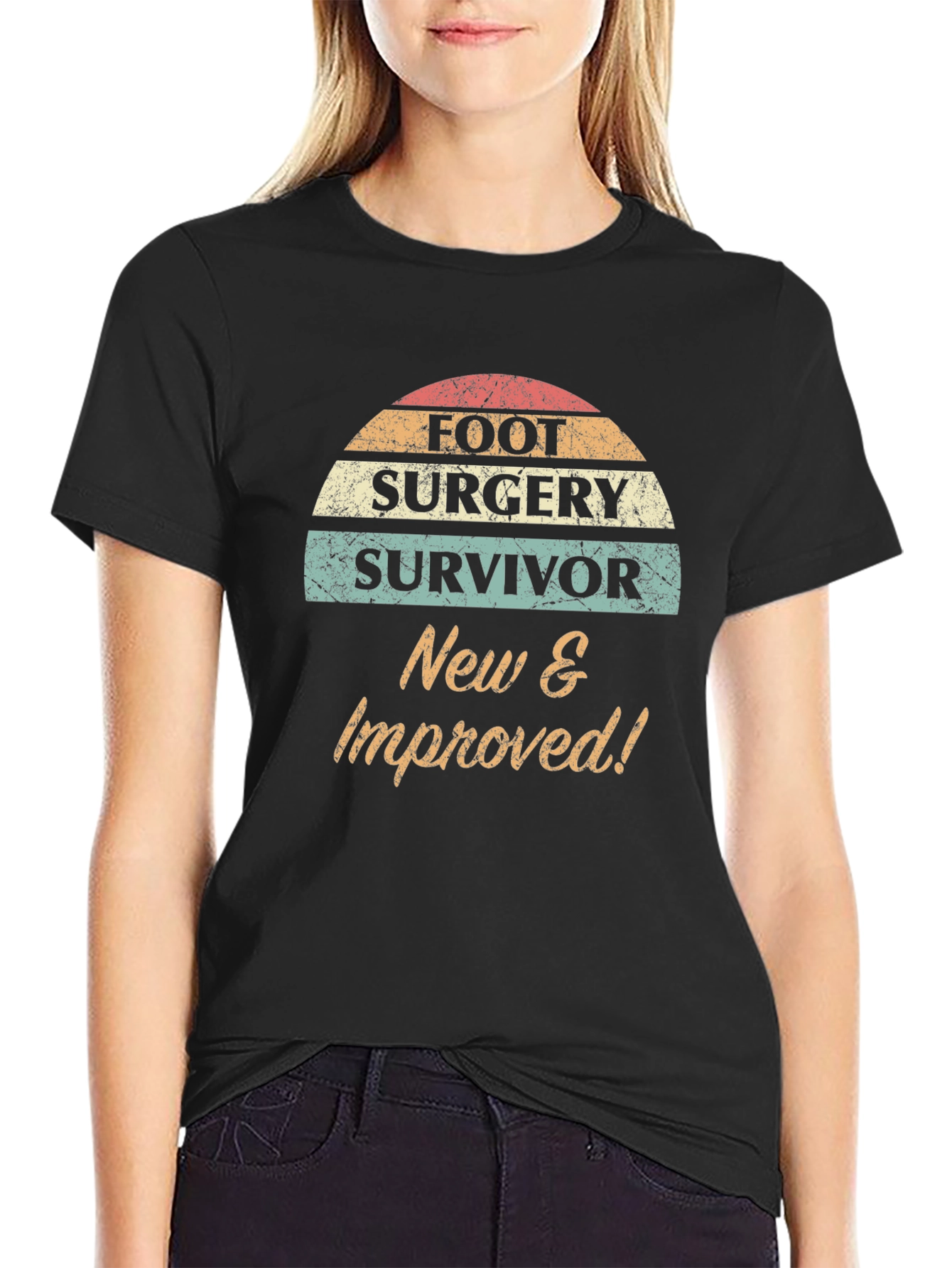 Foot Surgery Survivor T-Shirt: New & Improved!