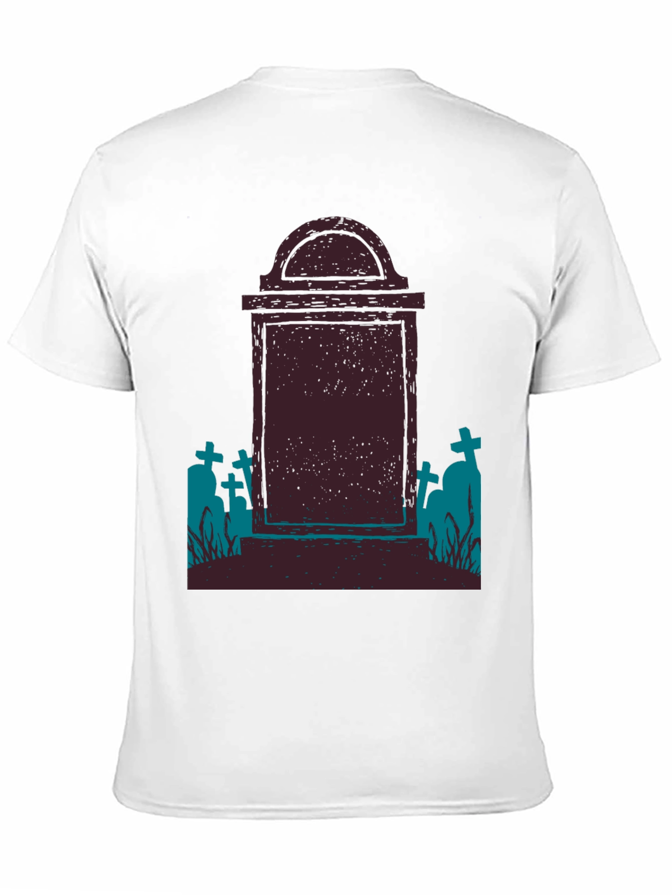 Tombstone Graphic Tee - Spooky Halloween Shirt