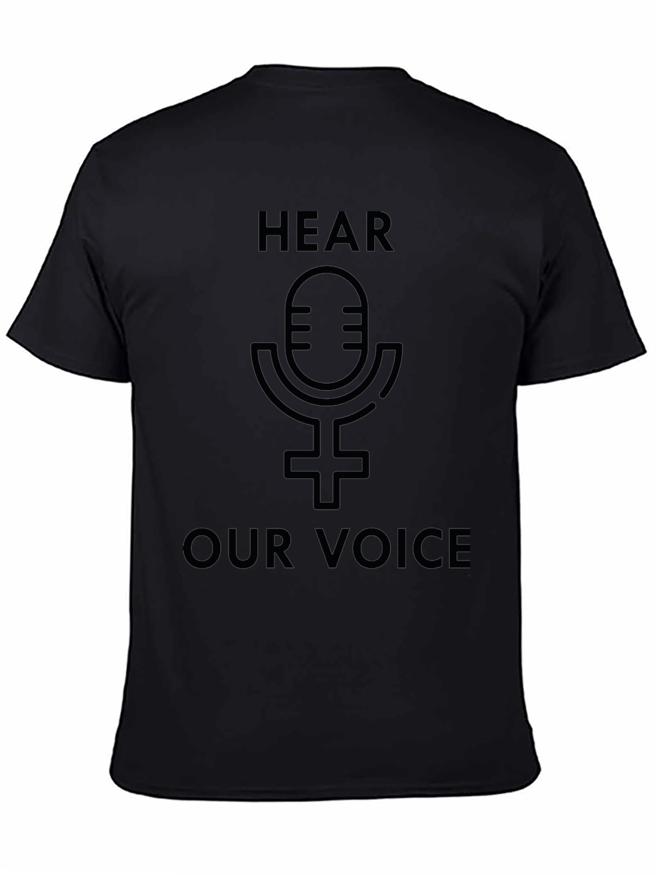 Hear Our Voice Graphic Tee - Empowering Womens Rights
