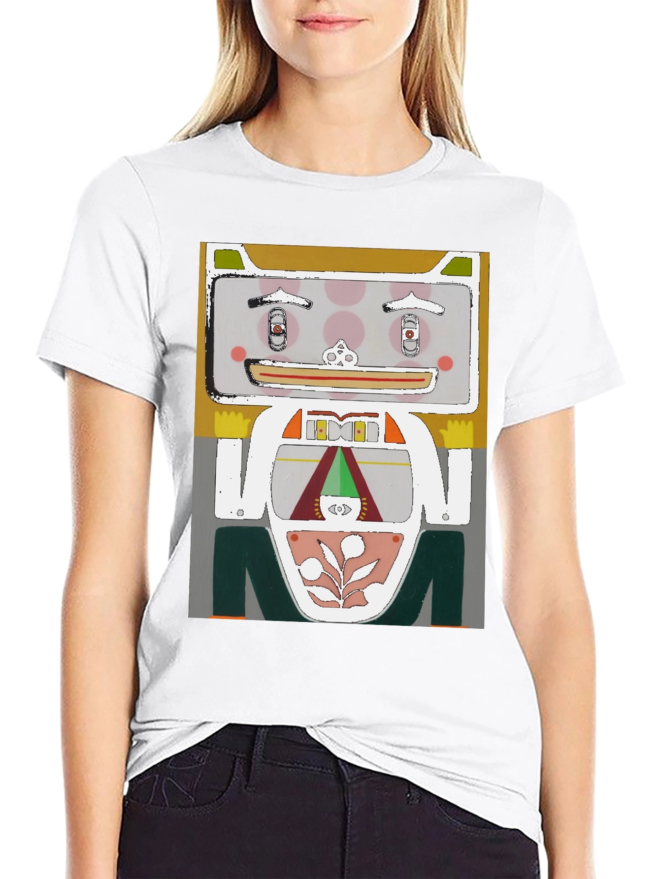 Abstract Graphic Print T-Shirt