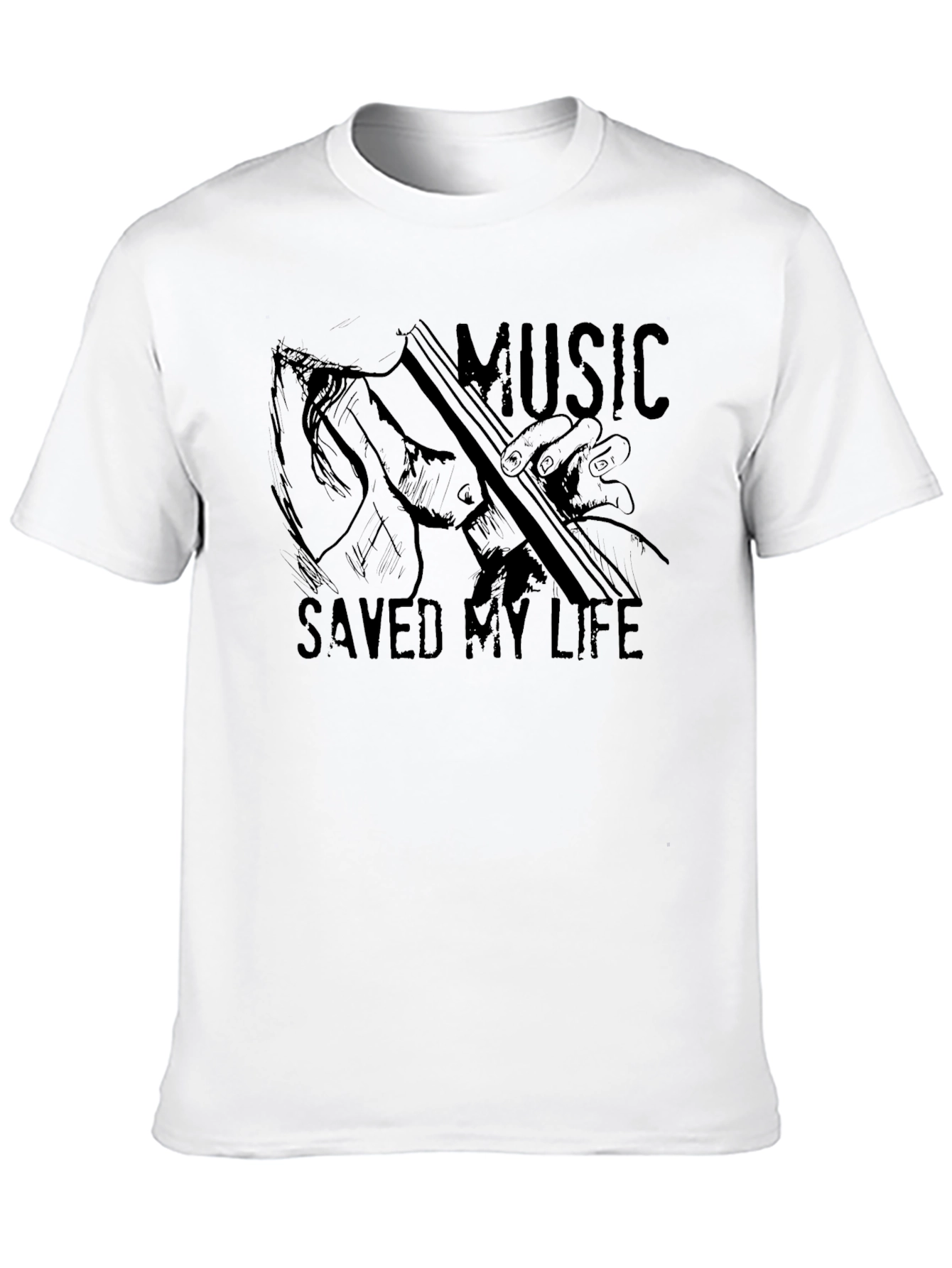 Music Saved My Life Graphic T-Shirt