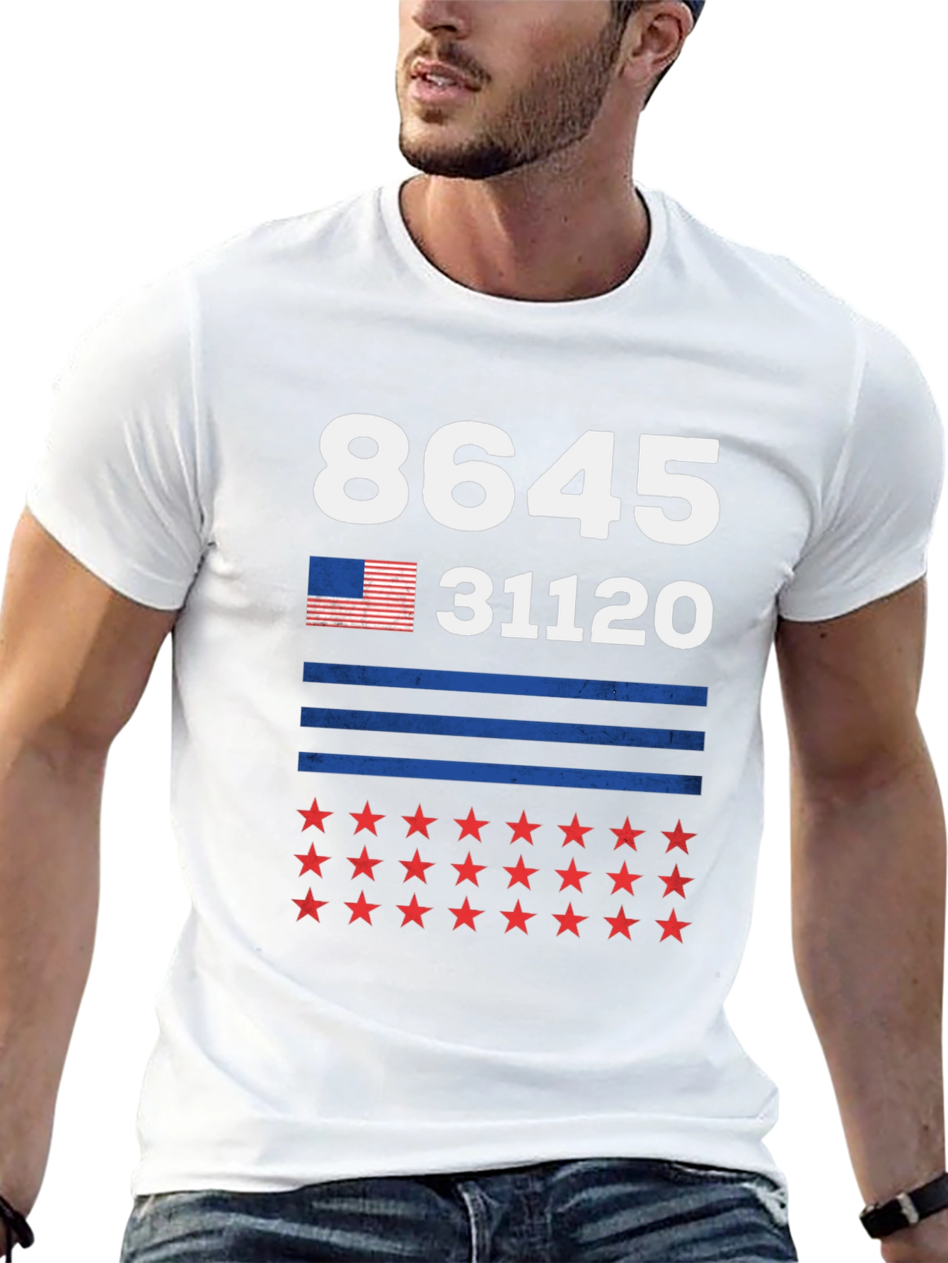 8645 Anti-Trump T-Shirt Patriot USA