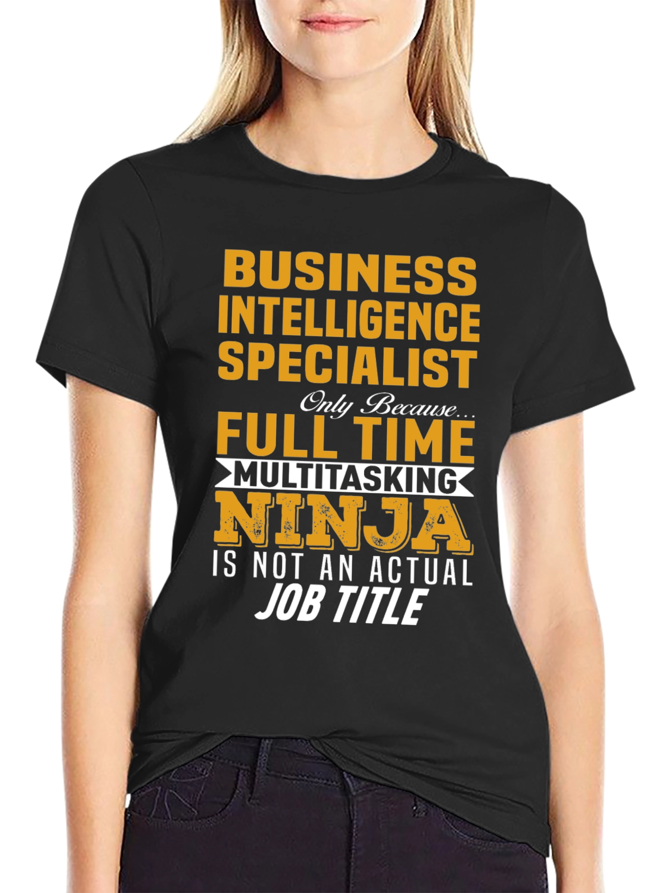 Business Intelligence Specialist Ninja T-Shirt