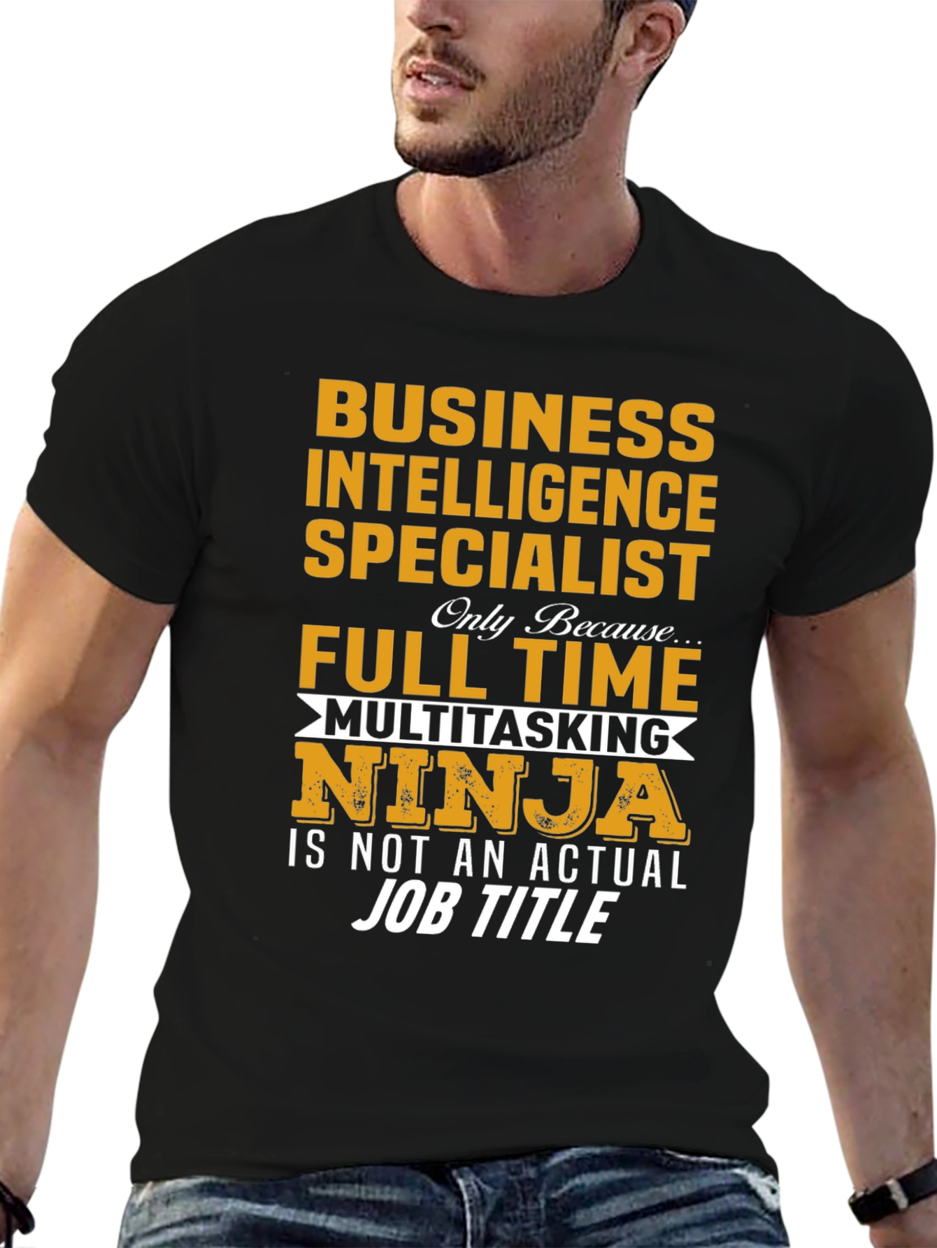 Business Intelligence Specialist Ninja T-Shirt