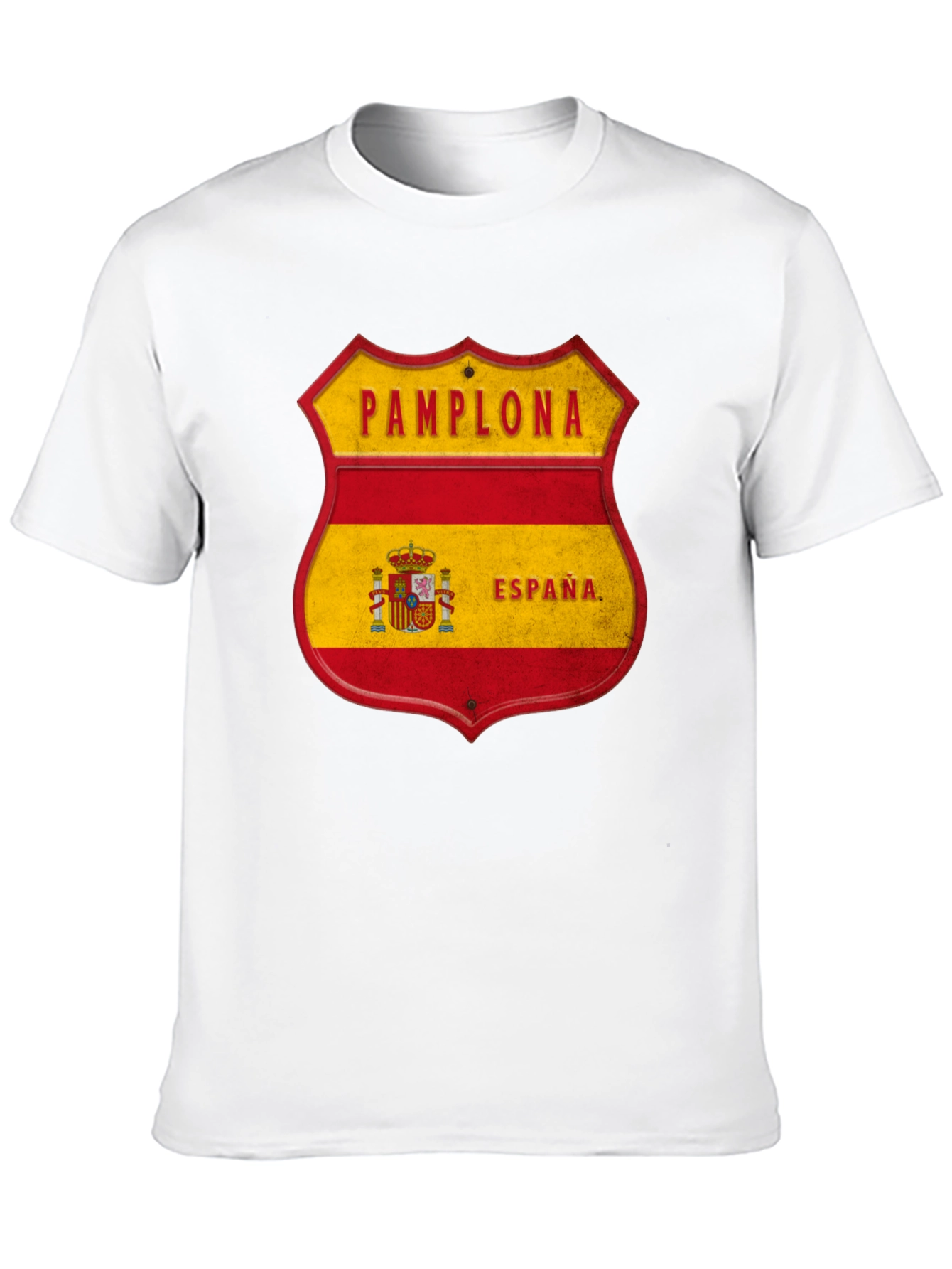 Pamplona Espana Shield T-Shirt