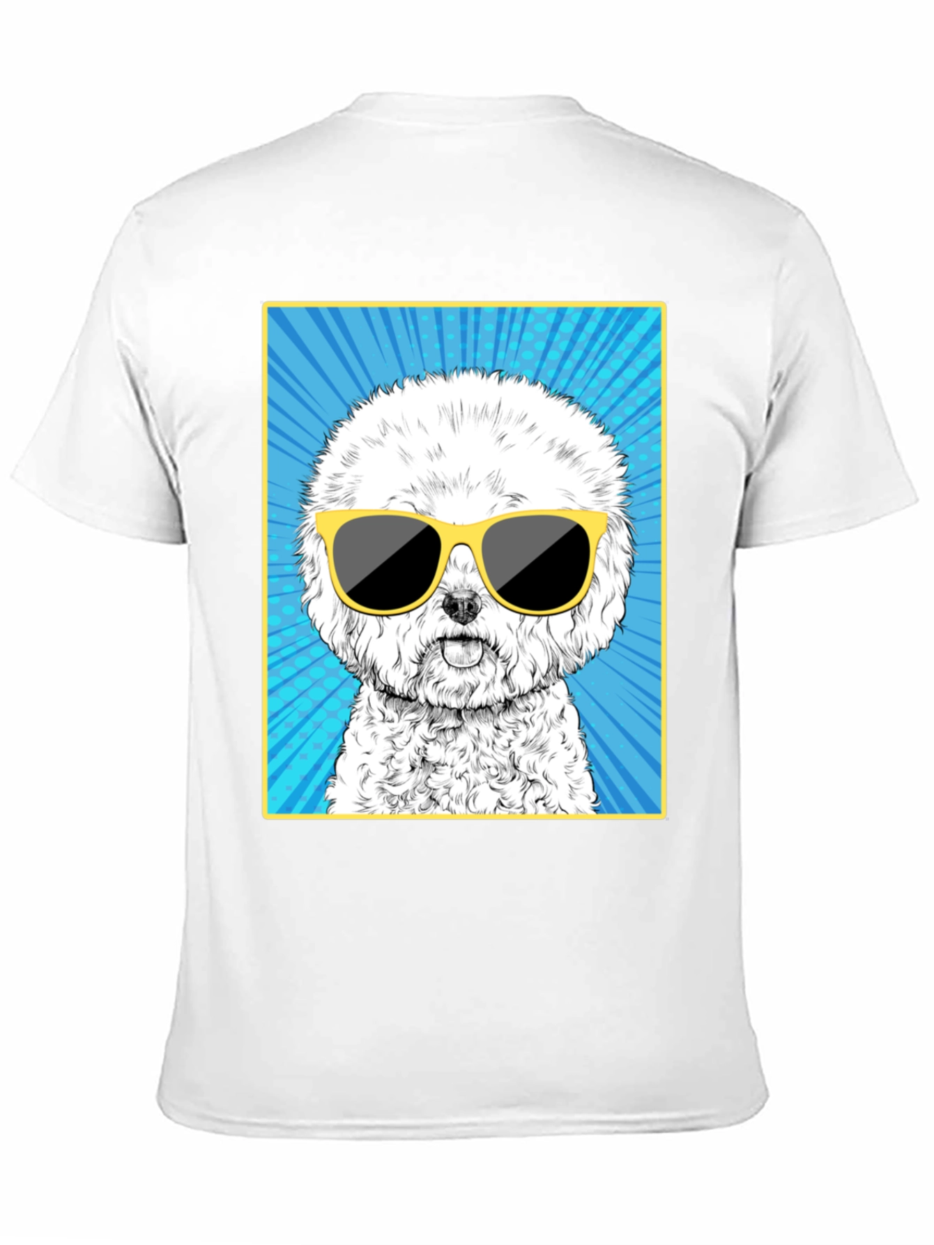 Cool Dog Graphic Tee - Unisex Cotton T-Shirt