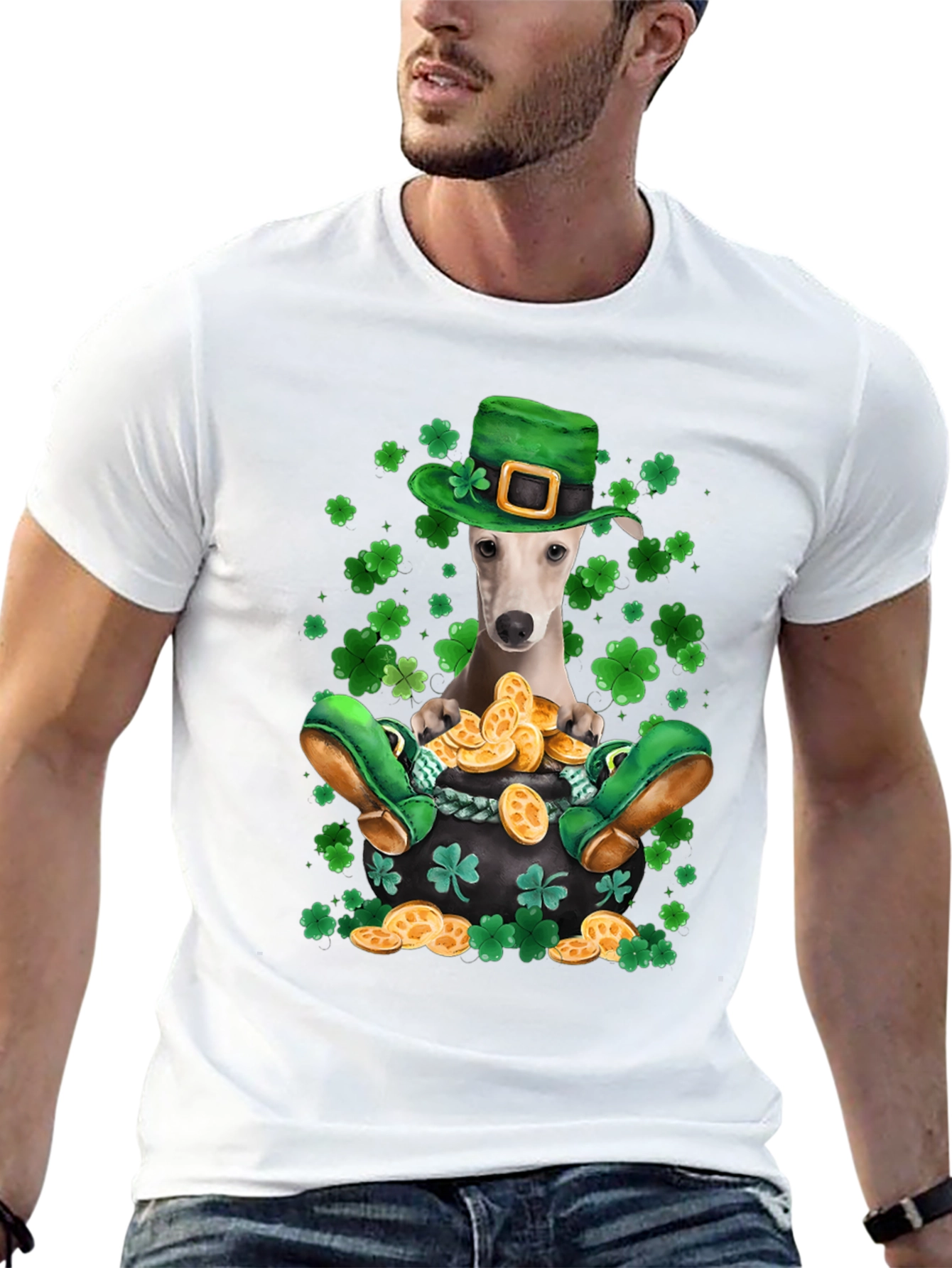 St. Patricks Day Dog T-Shirt