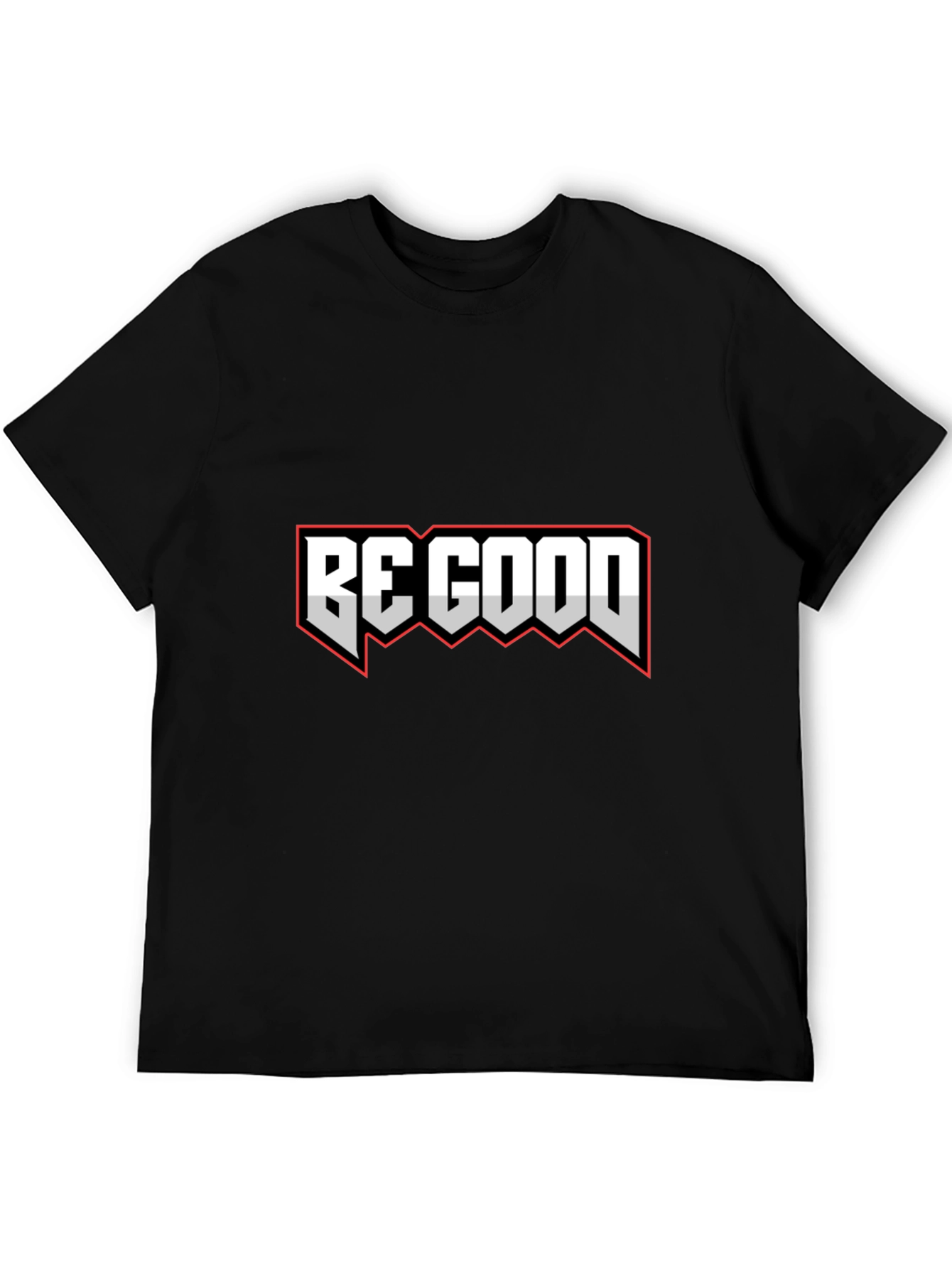 Be Good Graphic Tee - Stylish Black T-Shirt