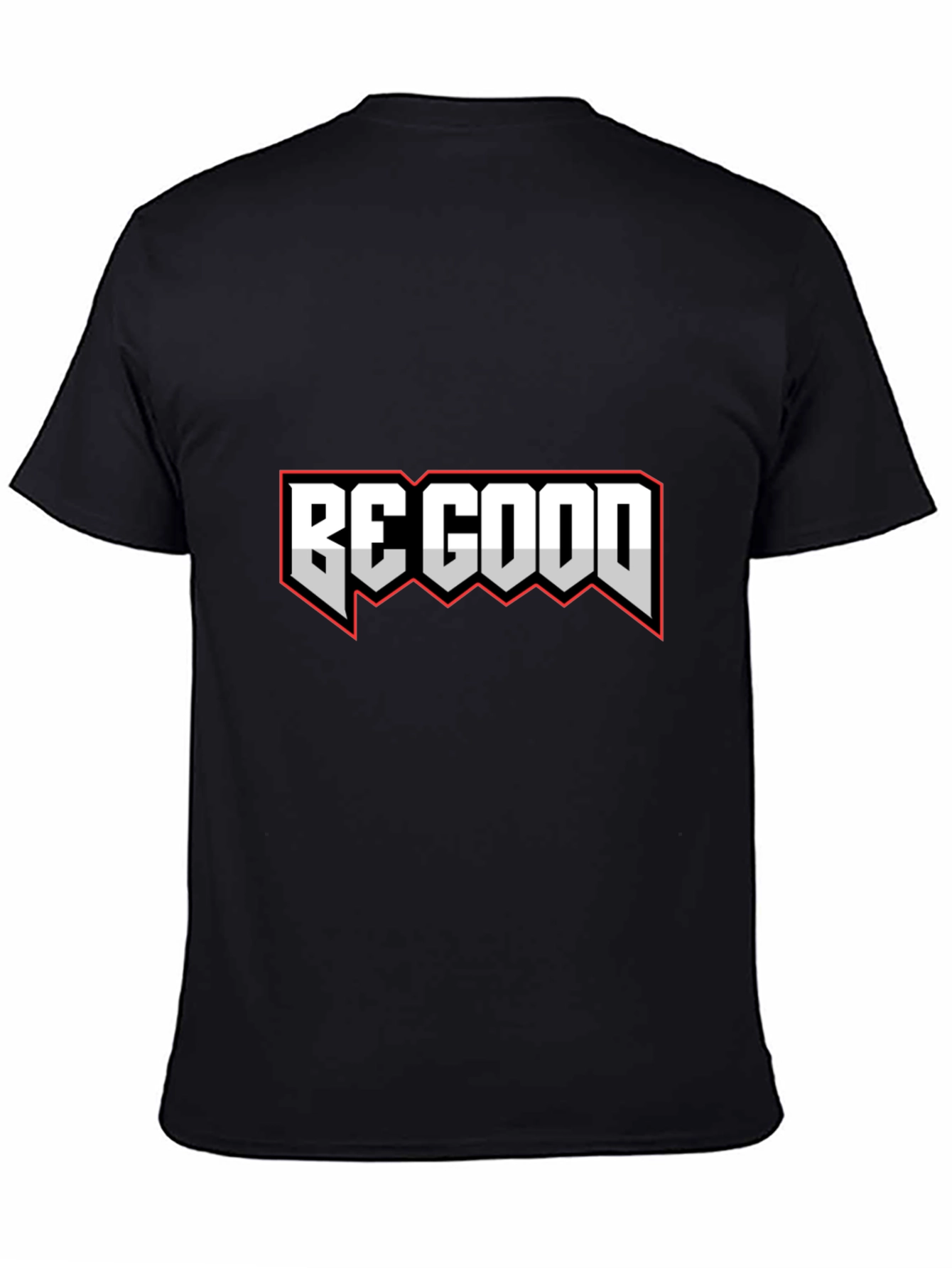 Be Good Graphic Tee - Stylish Black T-Shirt