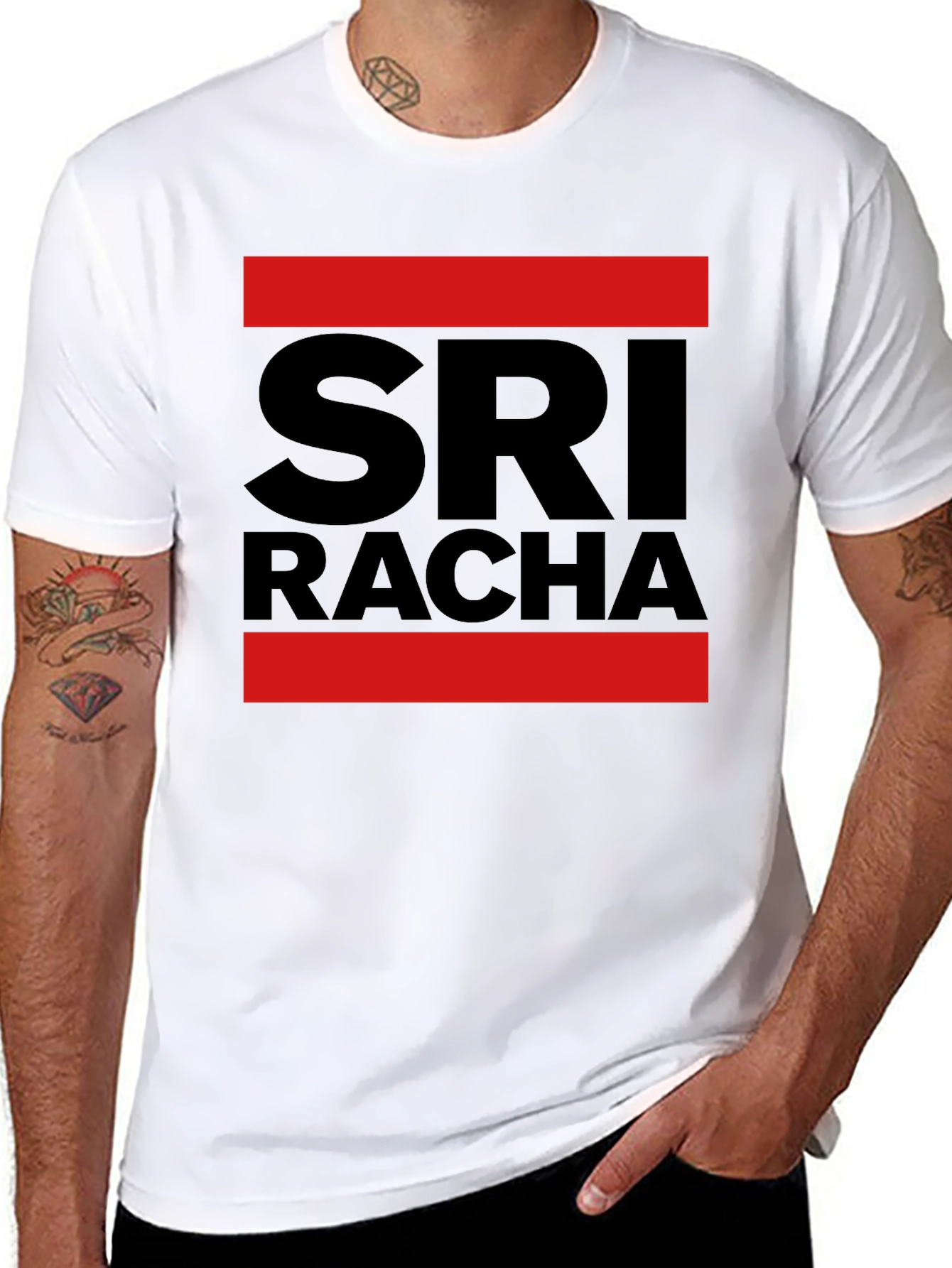 Sriracha Graphic Tee - Bold Statement Shirt