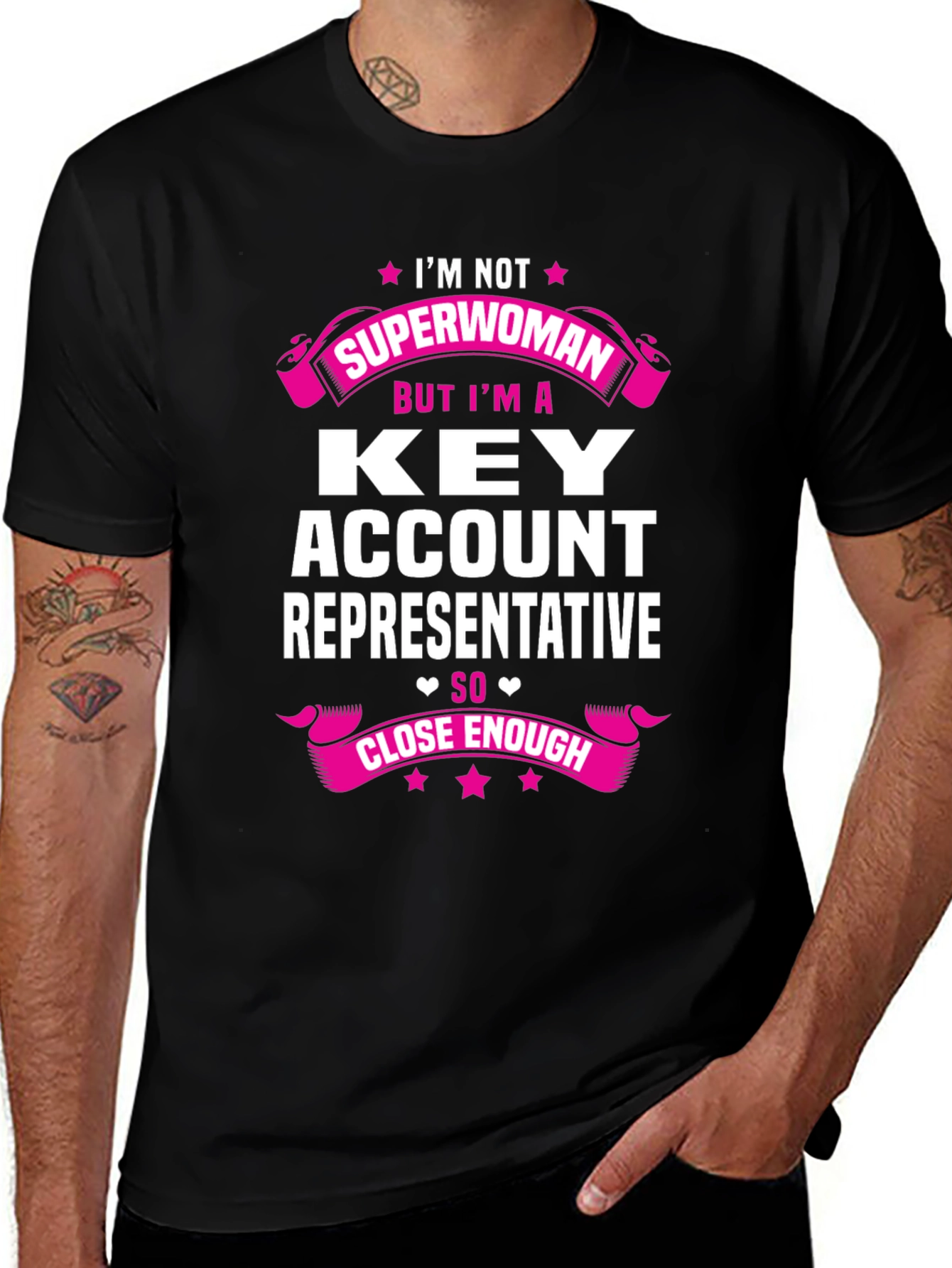 Key Account Representative Superwoman T-Shirt