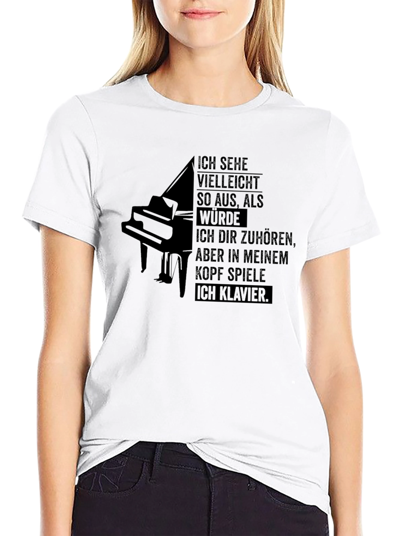 Piano Player T-Shirt - Music Lover Tee
