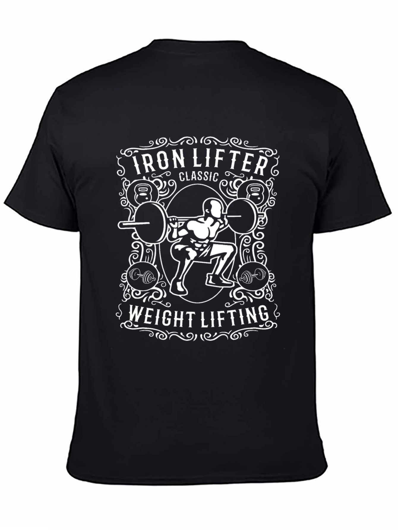 Iron Lifter Classic Weight Lifting T-Shirt