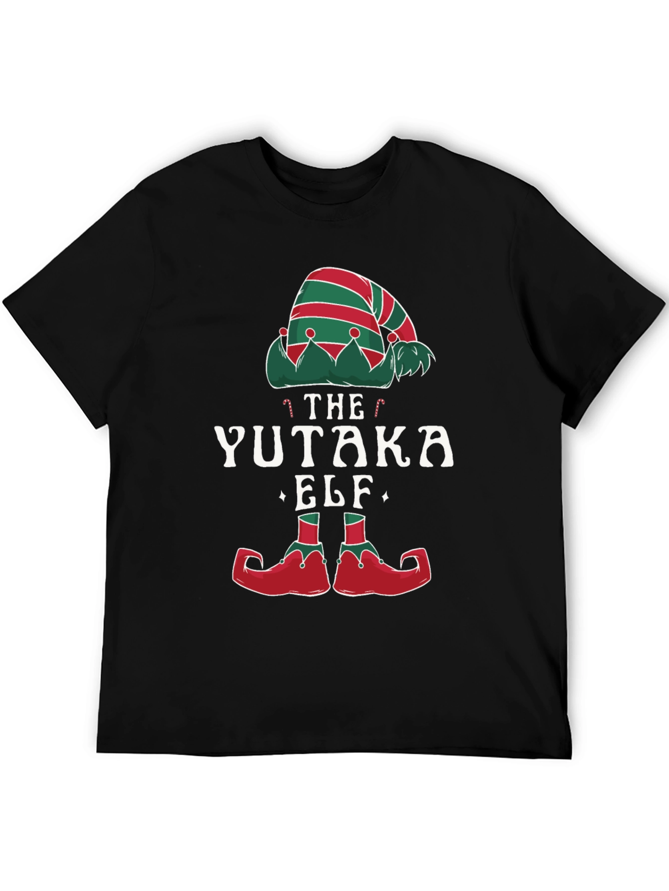 The Yutaka Elf Christmas Graphic Tee