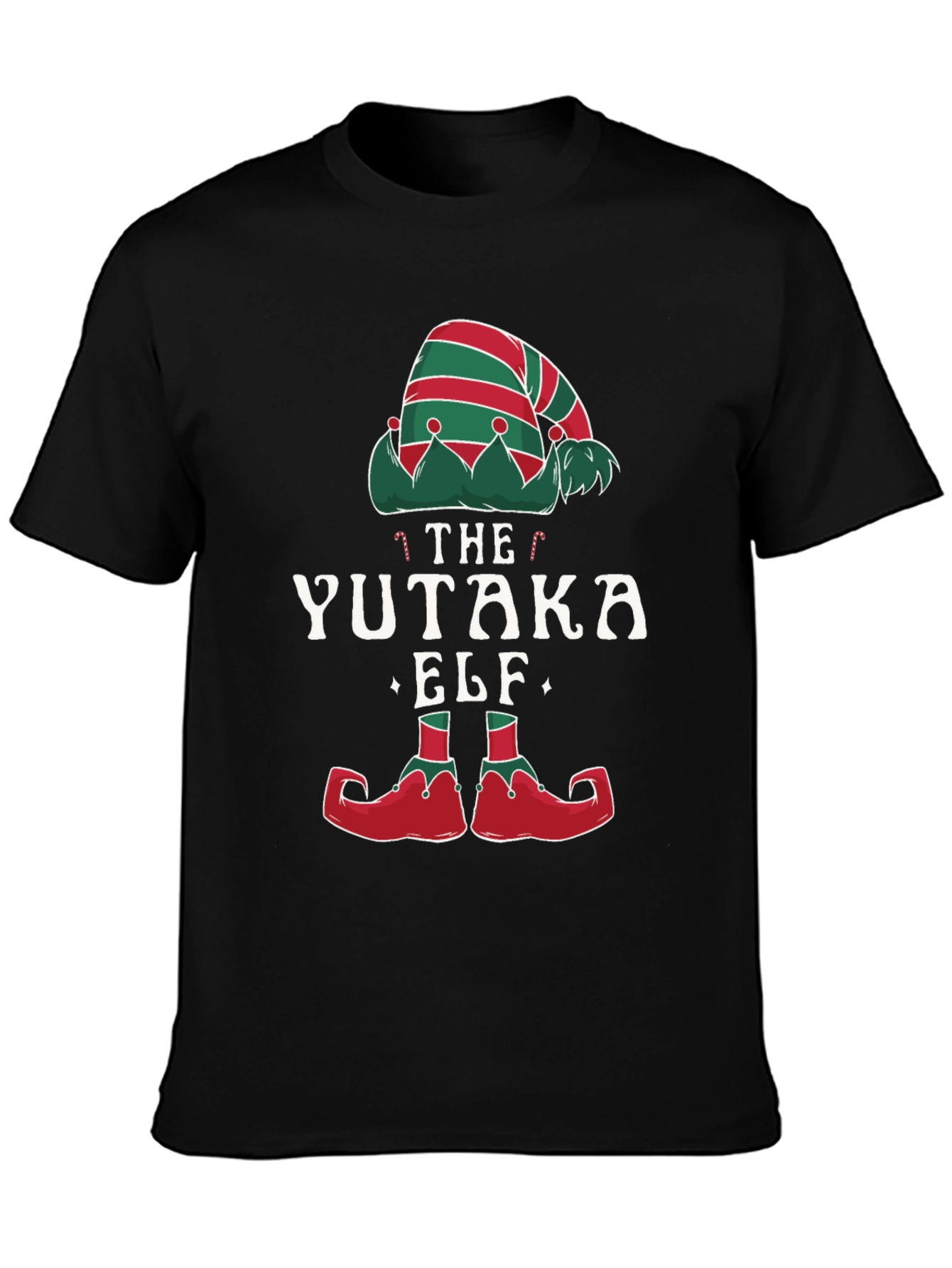 The Yutaka Elf Christmas Graphic Tee