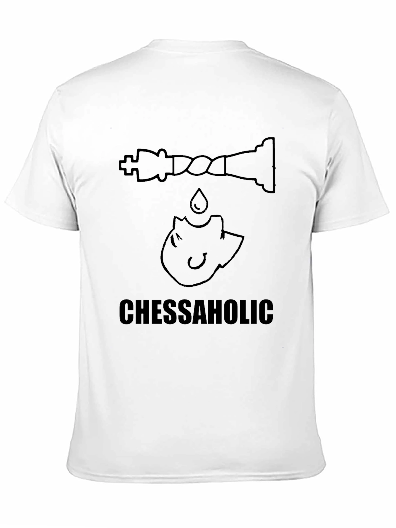Chessaholic T-Shirt - Chess Lovers Apparel