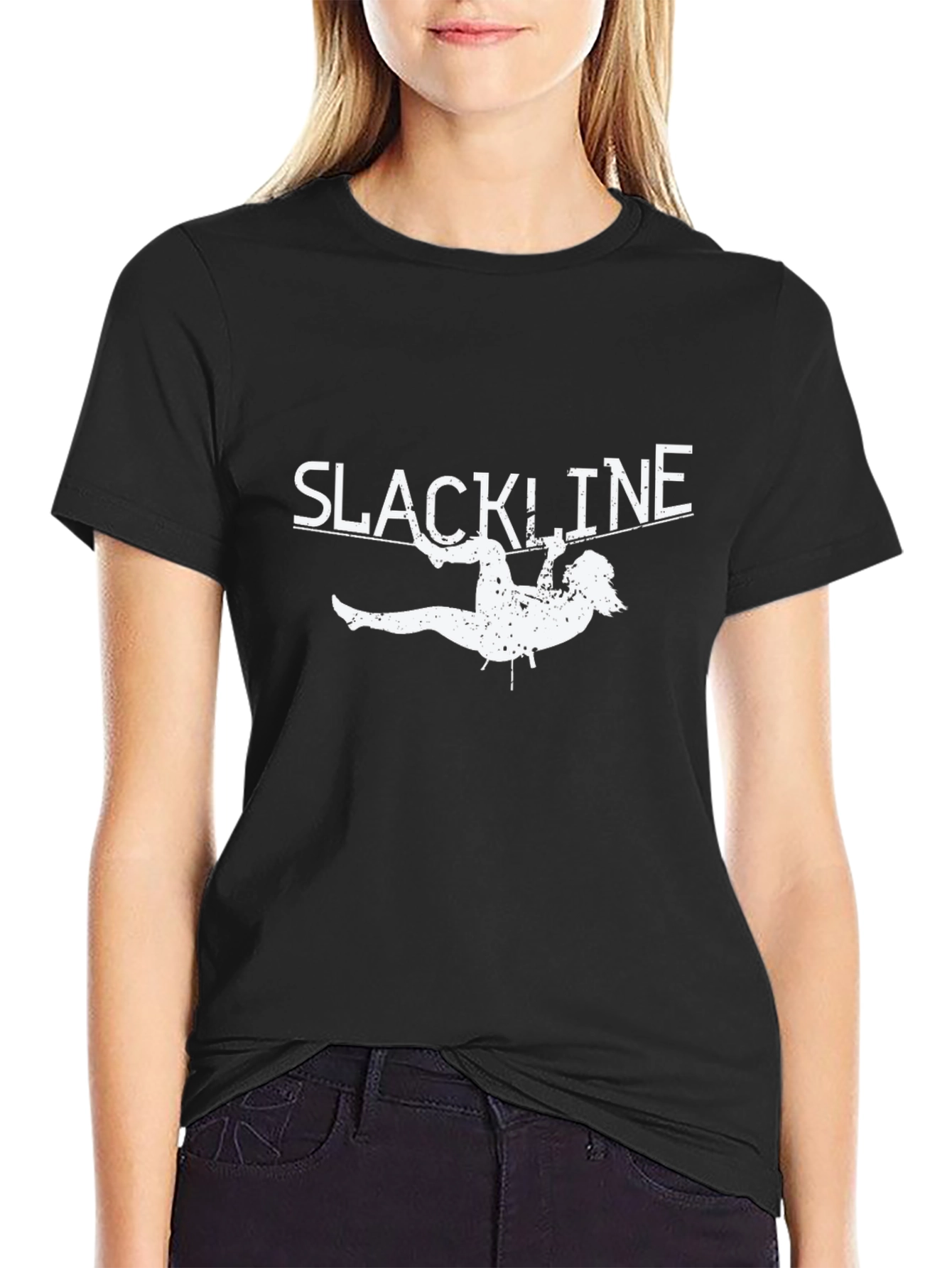 Slackline T-Shirt: Balance and Adventure