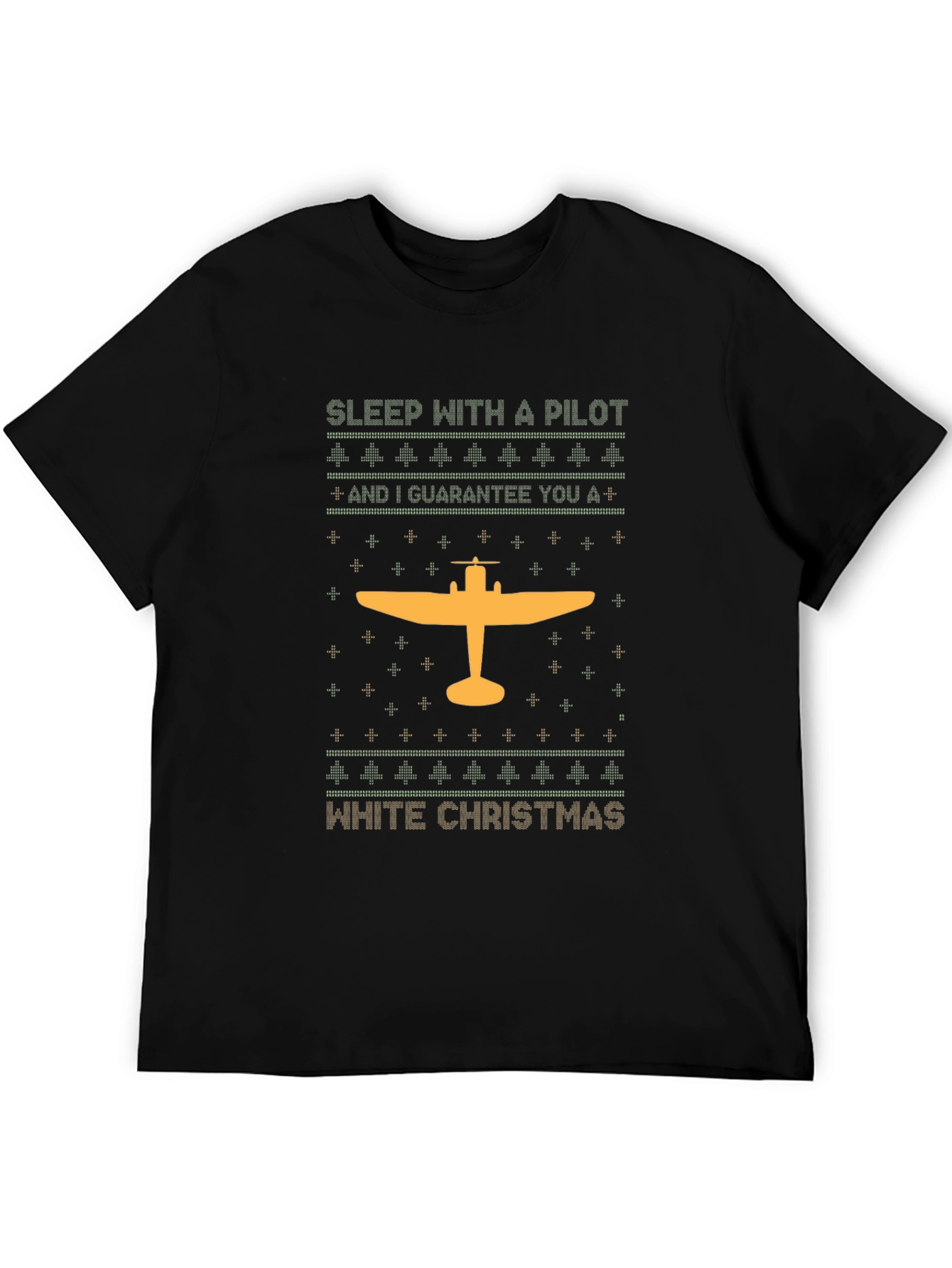Pilot Christmas T-Shirt | Holiday Airplane Tee
