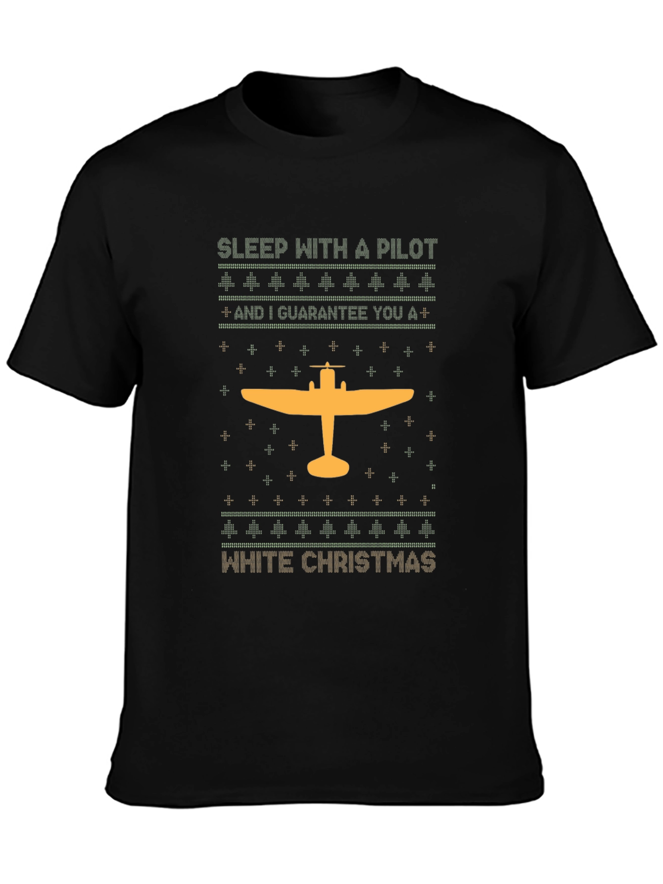 Pilot Christmas T-Shirt | Holiday Airplane Tee