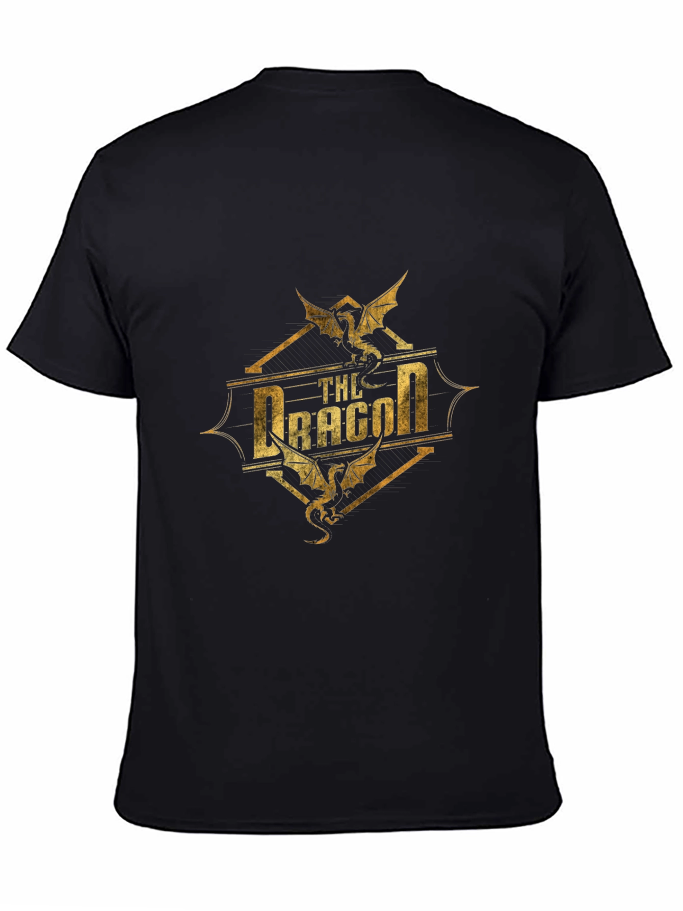 The Dragon Graphic T-Shirt - Black