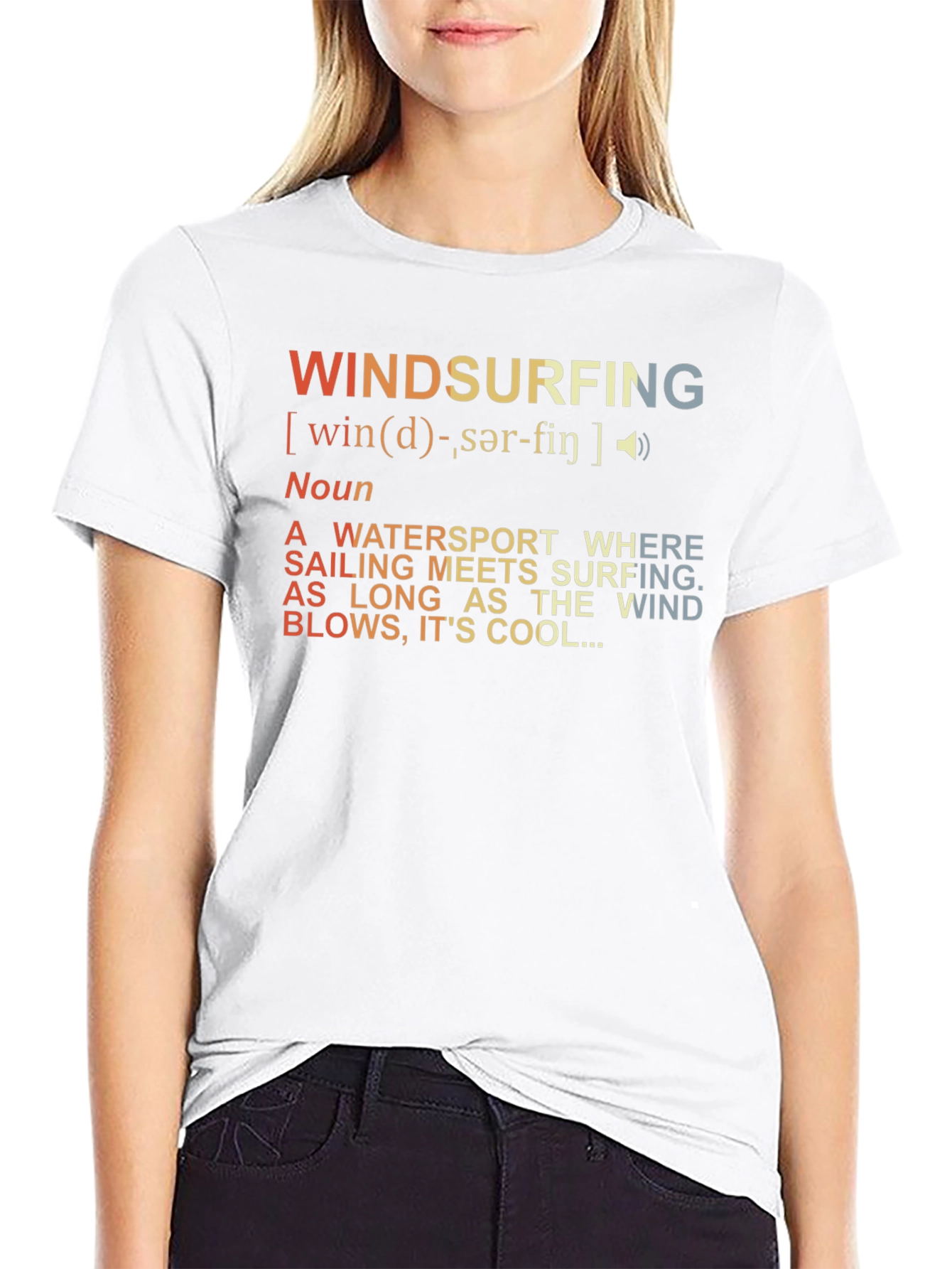 Windsurfing Definition Graphic T-Shirt