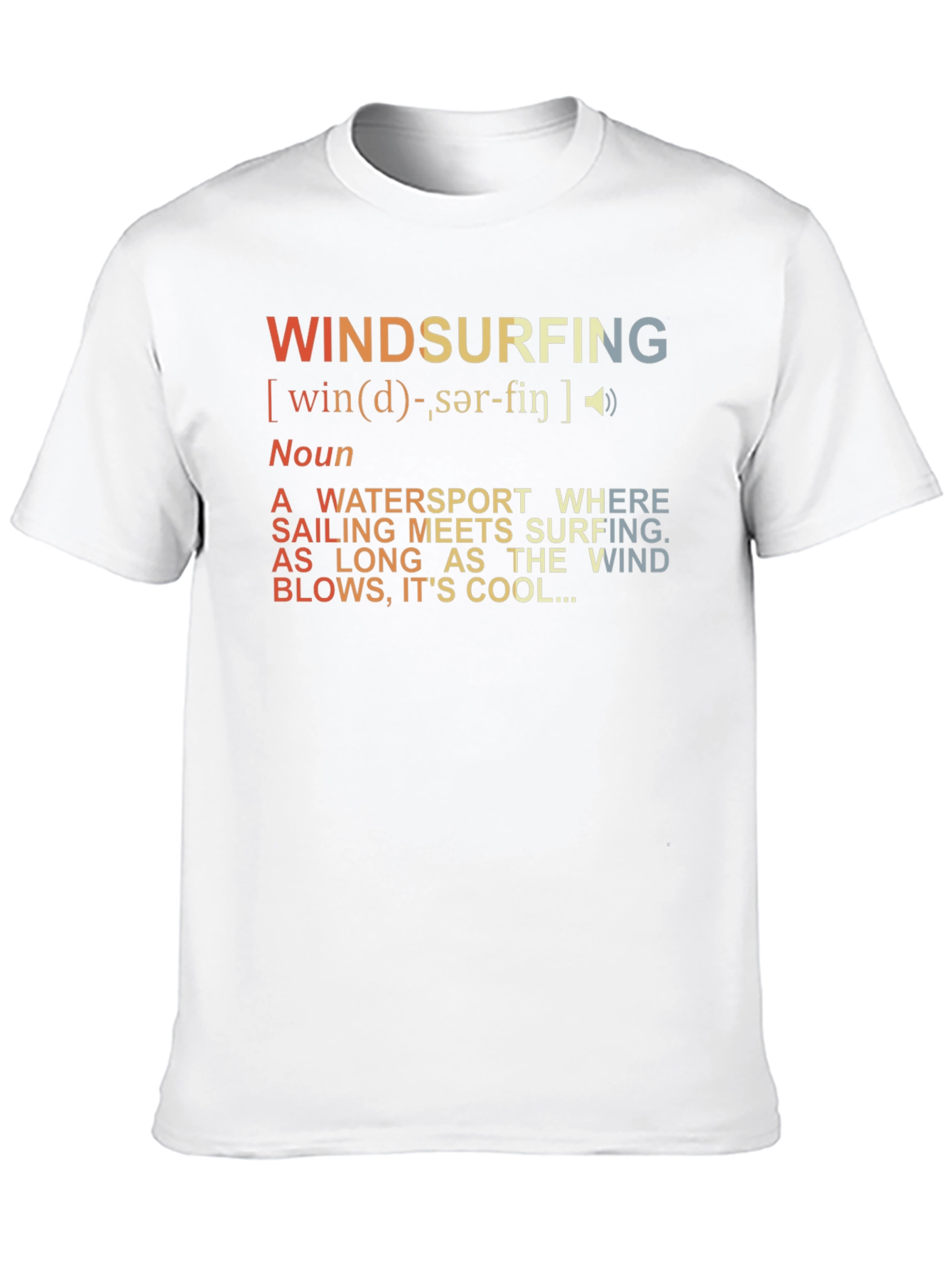 Windsurfing Definition Graphic T-Shirt