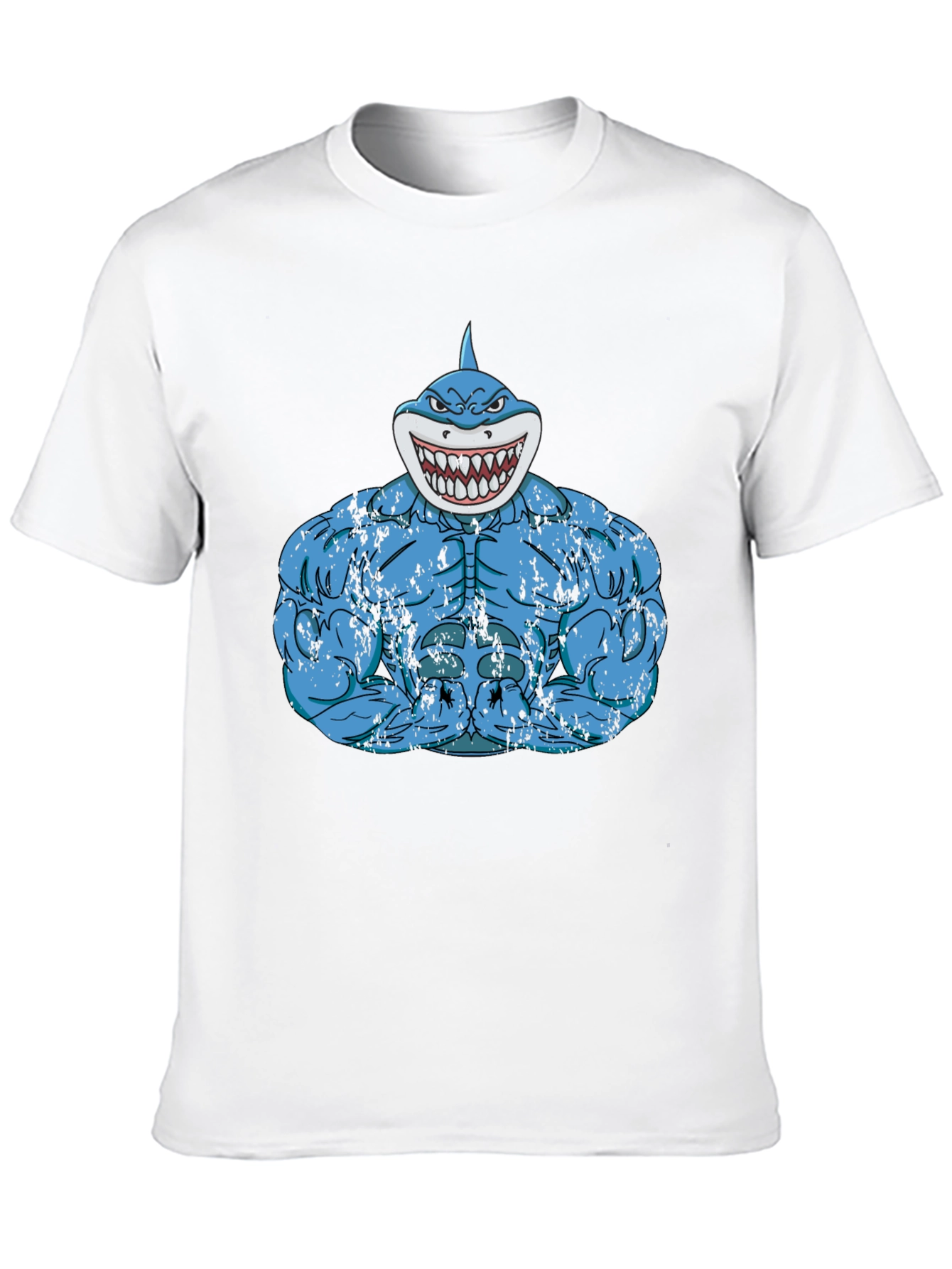 Shark Gym T-Shirt - Funny Workout Tee