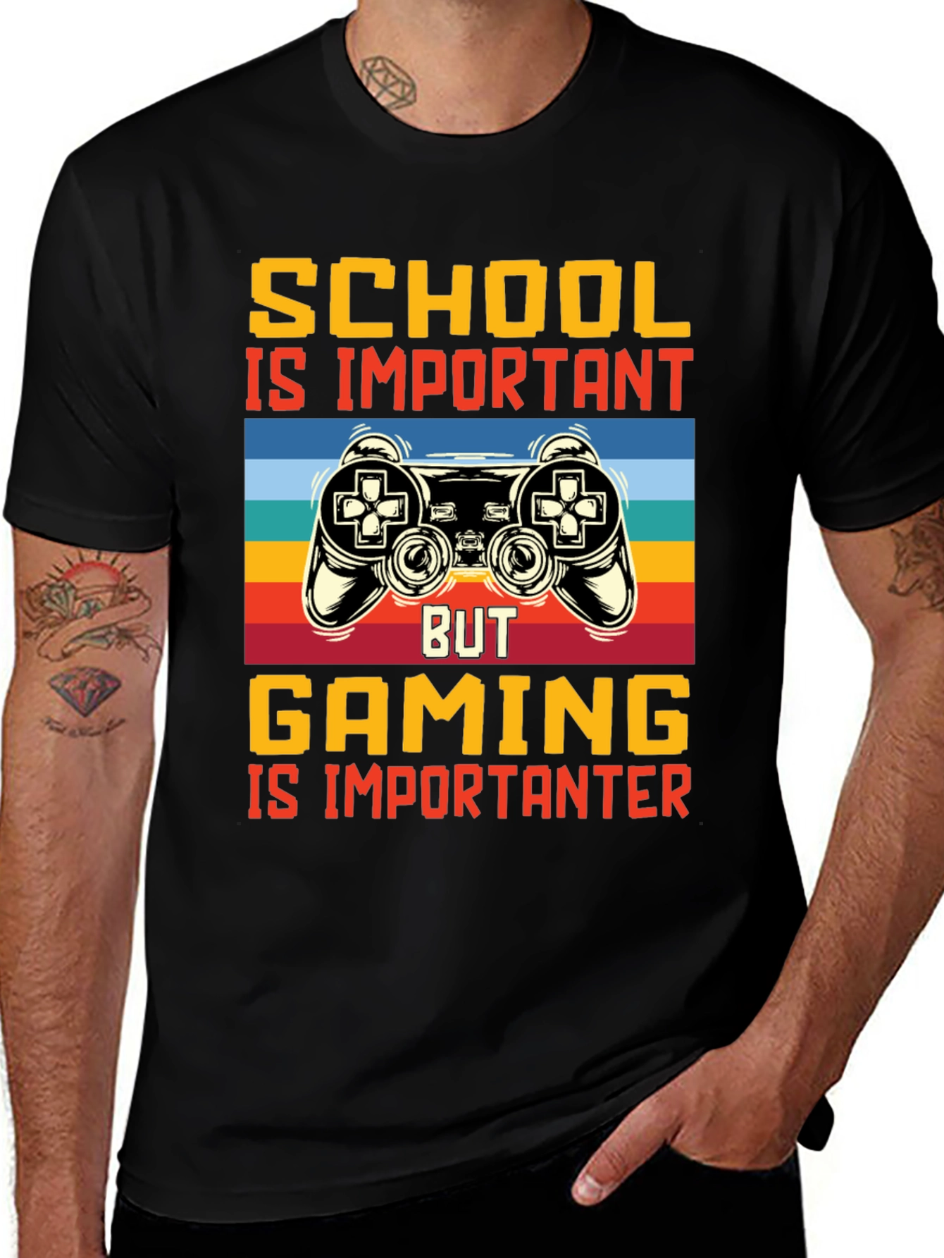 Gaming is Importanter Graphic Tee