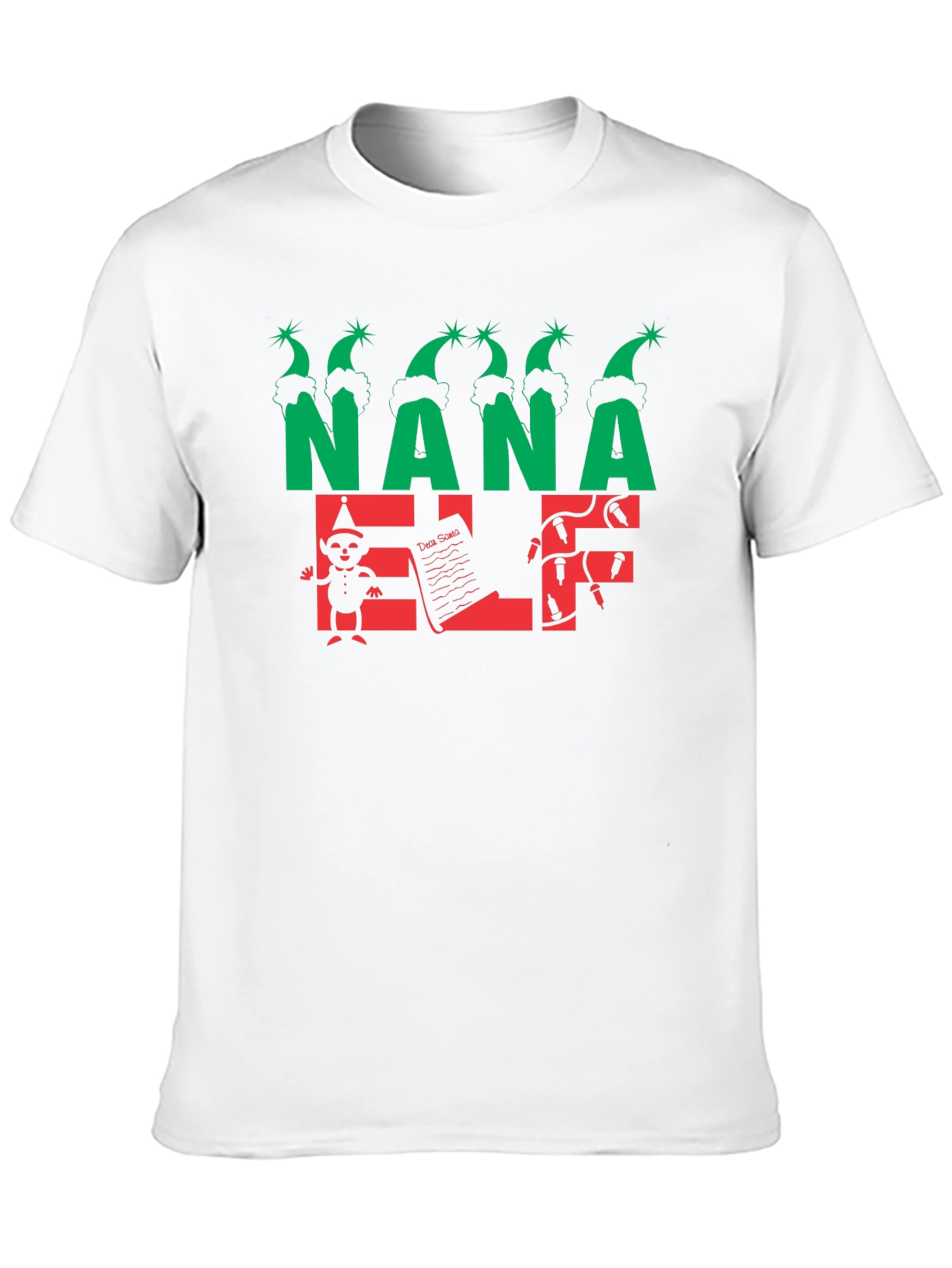 NANA ELF Christmas Holiday T-Shirt