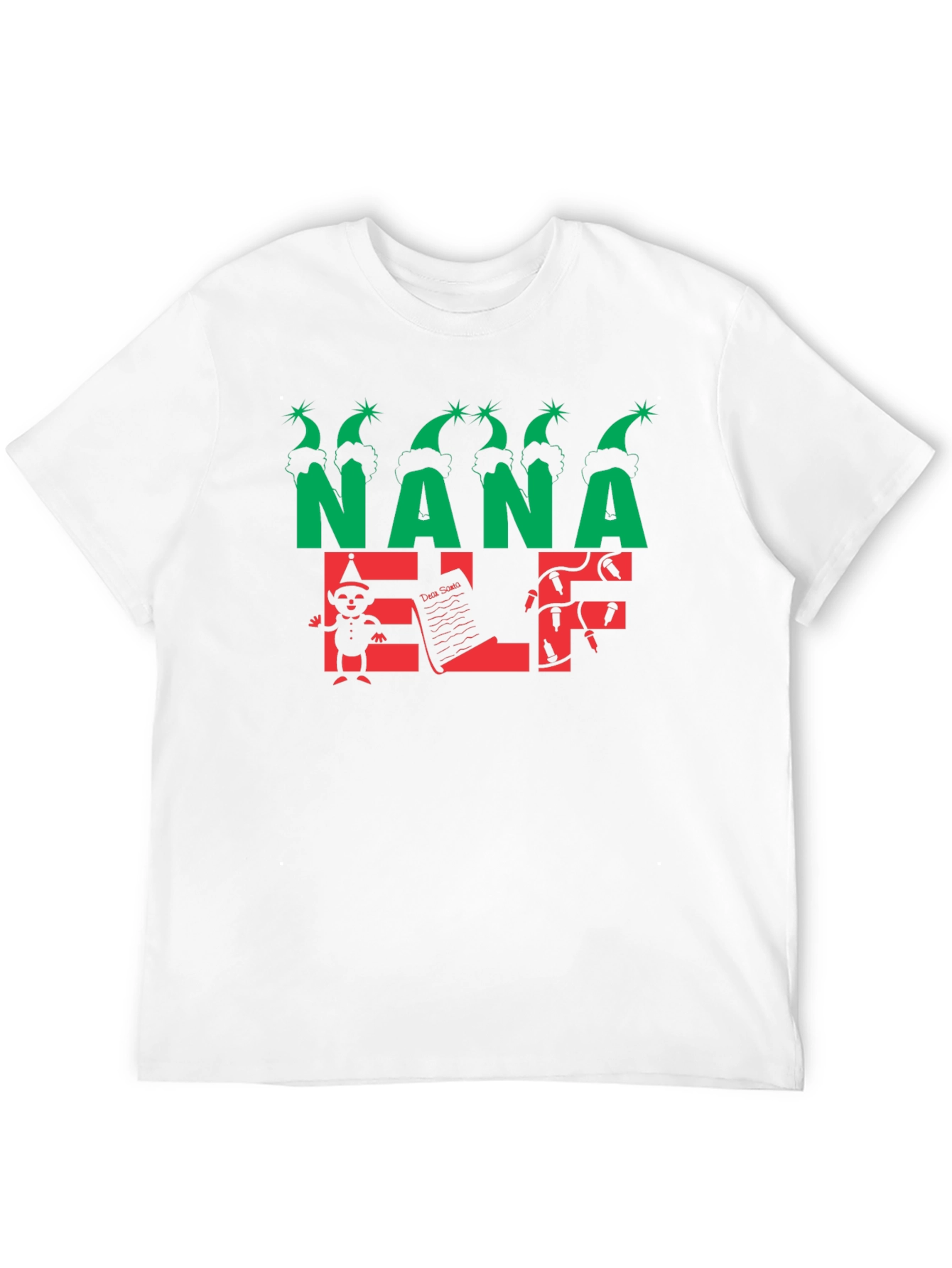 NANA ELF Christmas Holiday T-Shirt