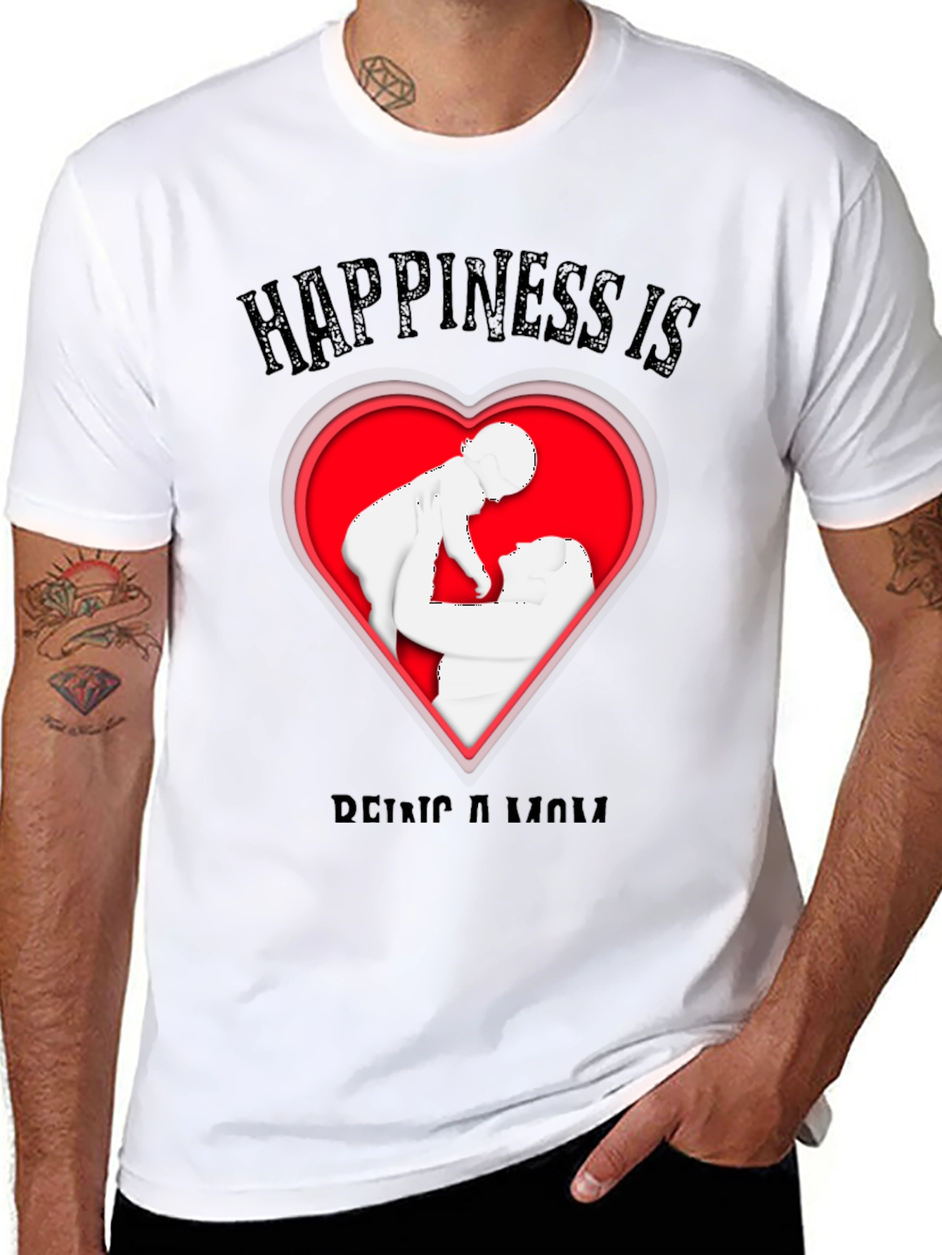 Happiness is Being a Mom T-Shirt